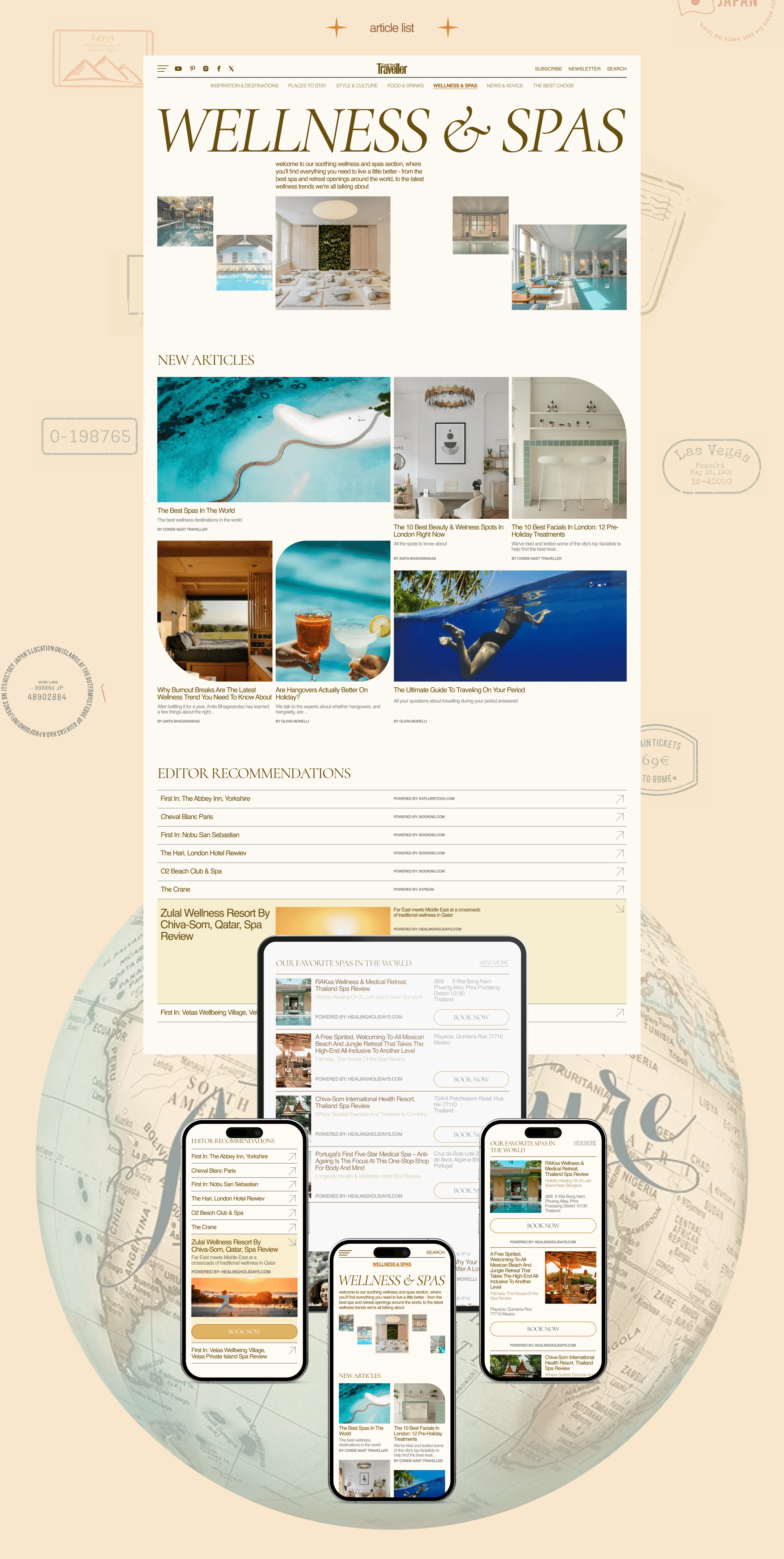 CondeNastTraveller redesign — Изображение №4 — Интерфейсы на Dprofile