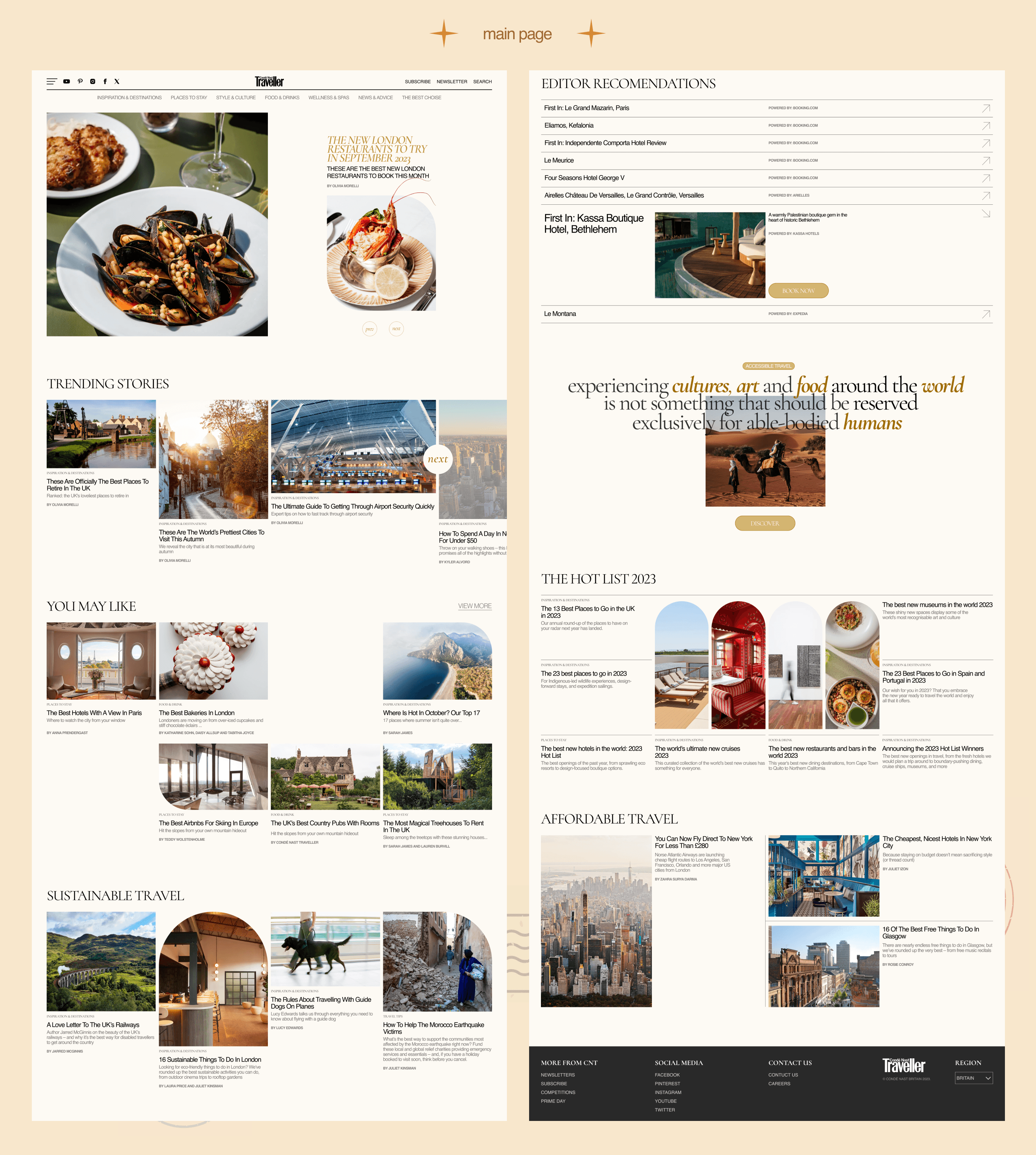 CondeNastTraveller redesign — Изображение №2 — Интерфейсы на Dprofile