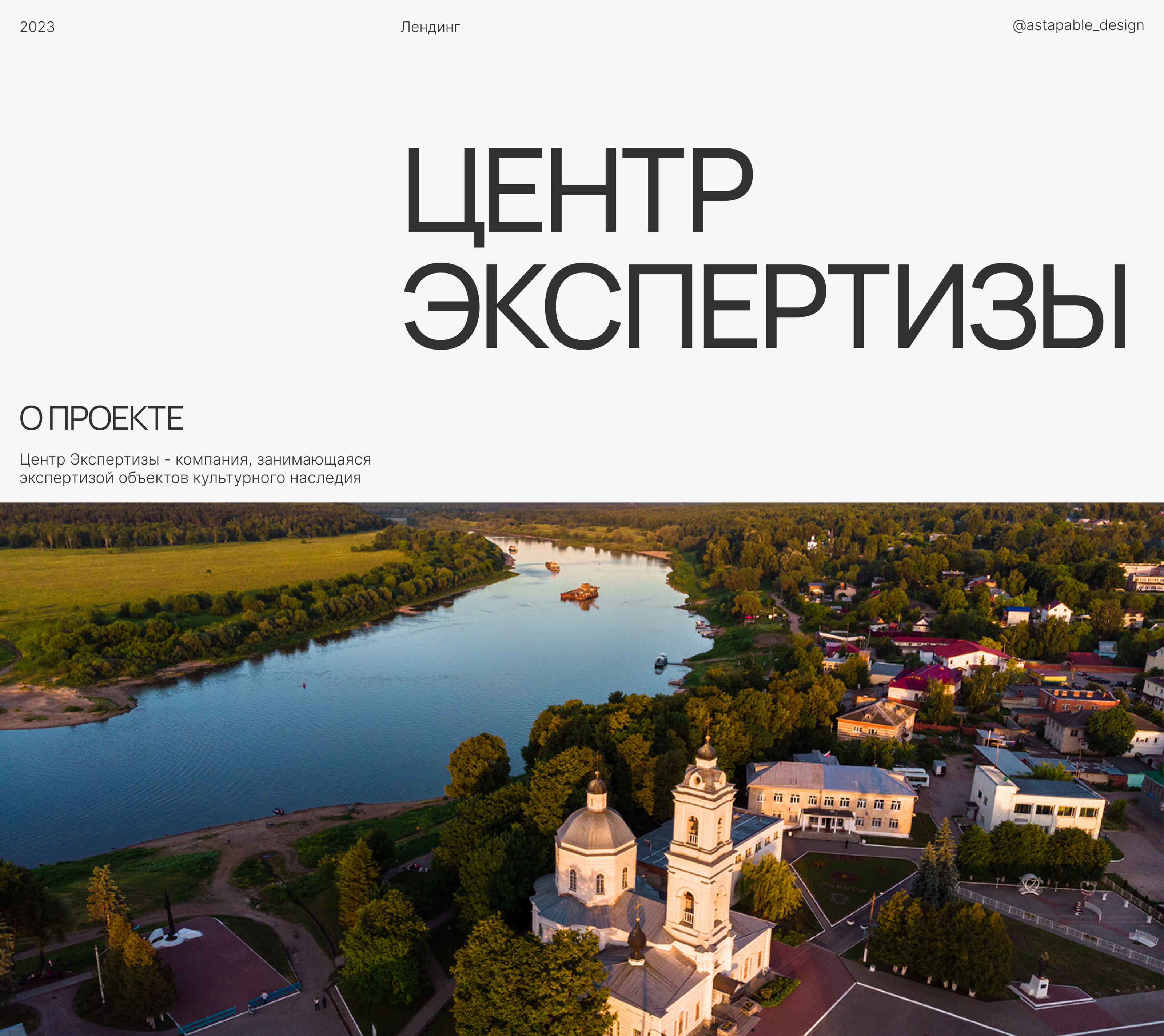 Лендинг для Центра Экспертизы — Изображение №1 — Интерфейсы, Брендинг на Dprofile