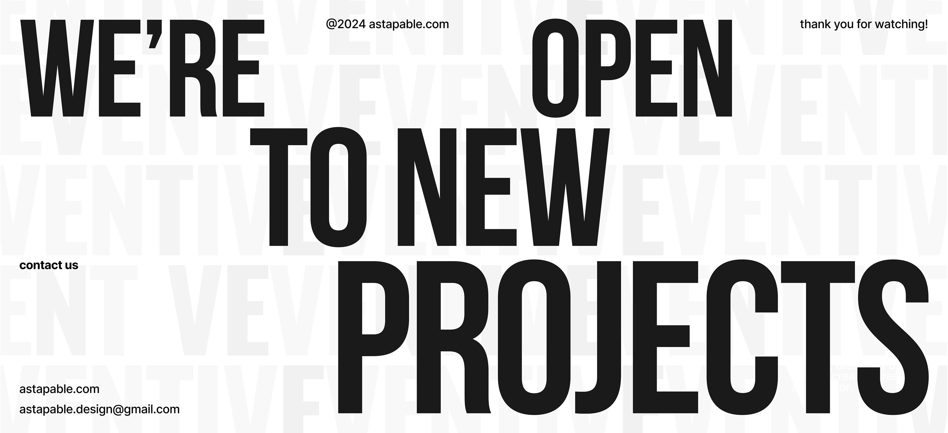 Лендинг  для Eventive Agency — Изображение №12 — Интерфейсы, Графика на Dprofile
