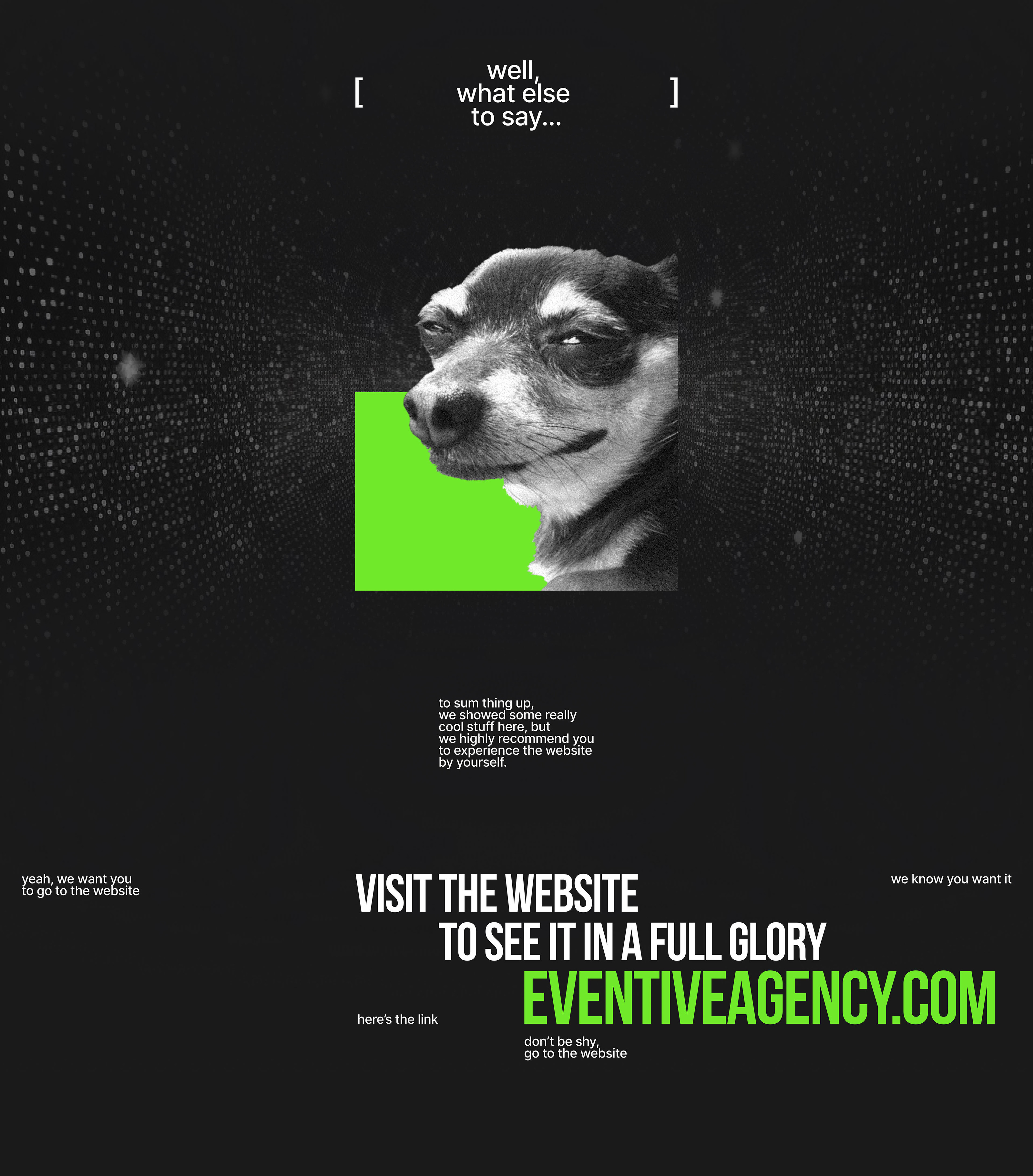 Лендинг  для Eventive Agency — Изображение №11 — Интерфейсы, Графика на Dprofile