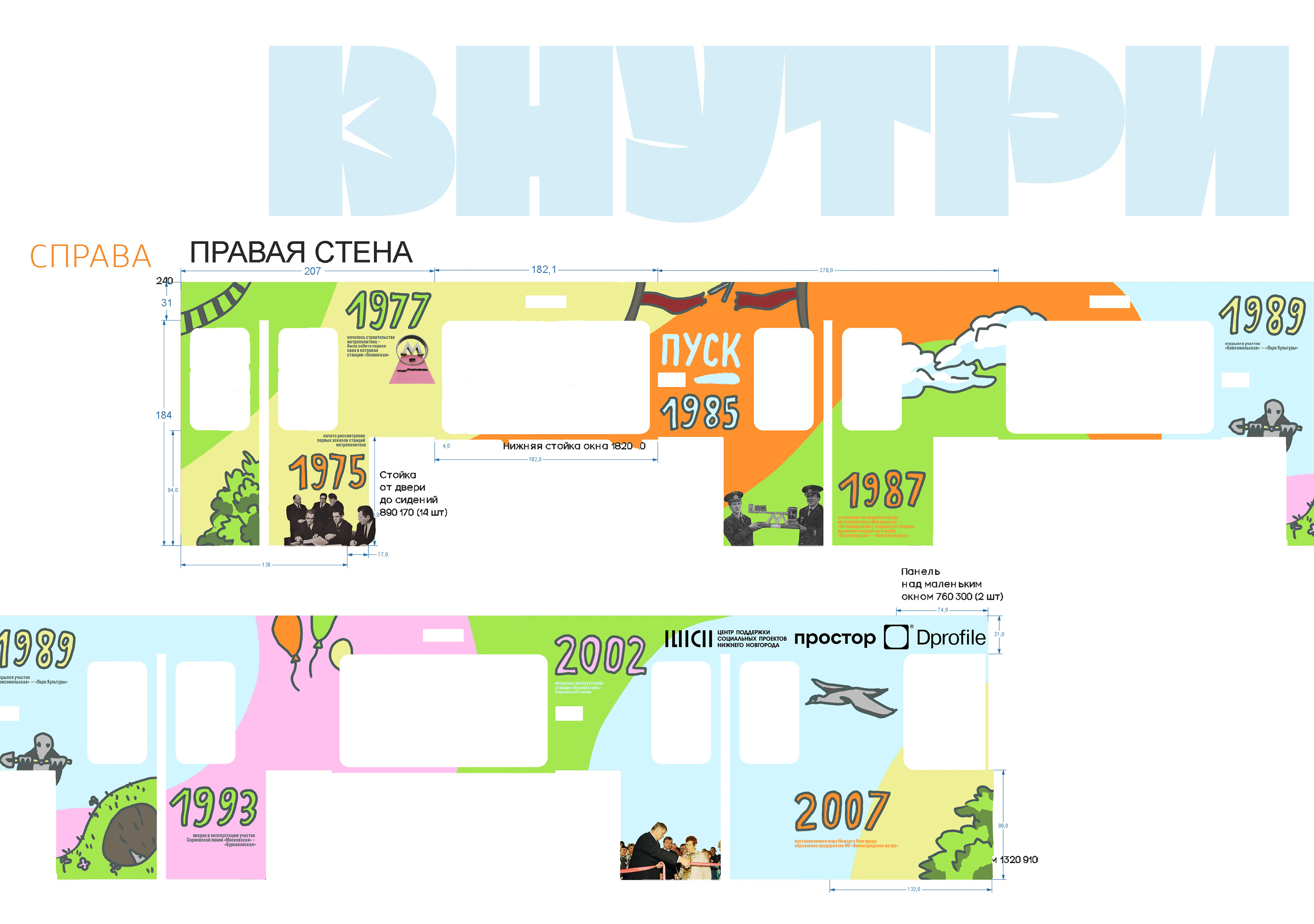 дизайн вагона метро — Изображение №6 — Брендинг на Dprofile