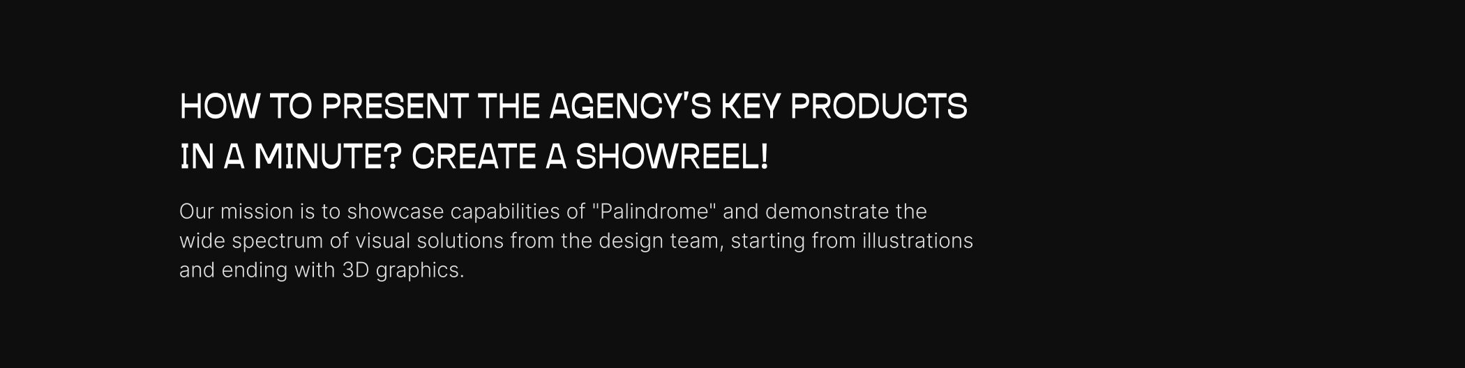 Showreel | Motion Design — Изображение №2 — 3D, Анимация на Dprofile
