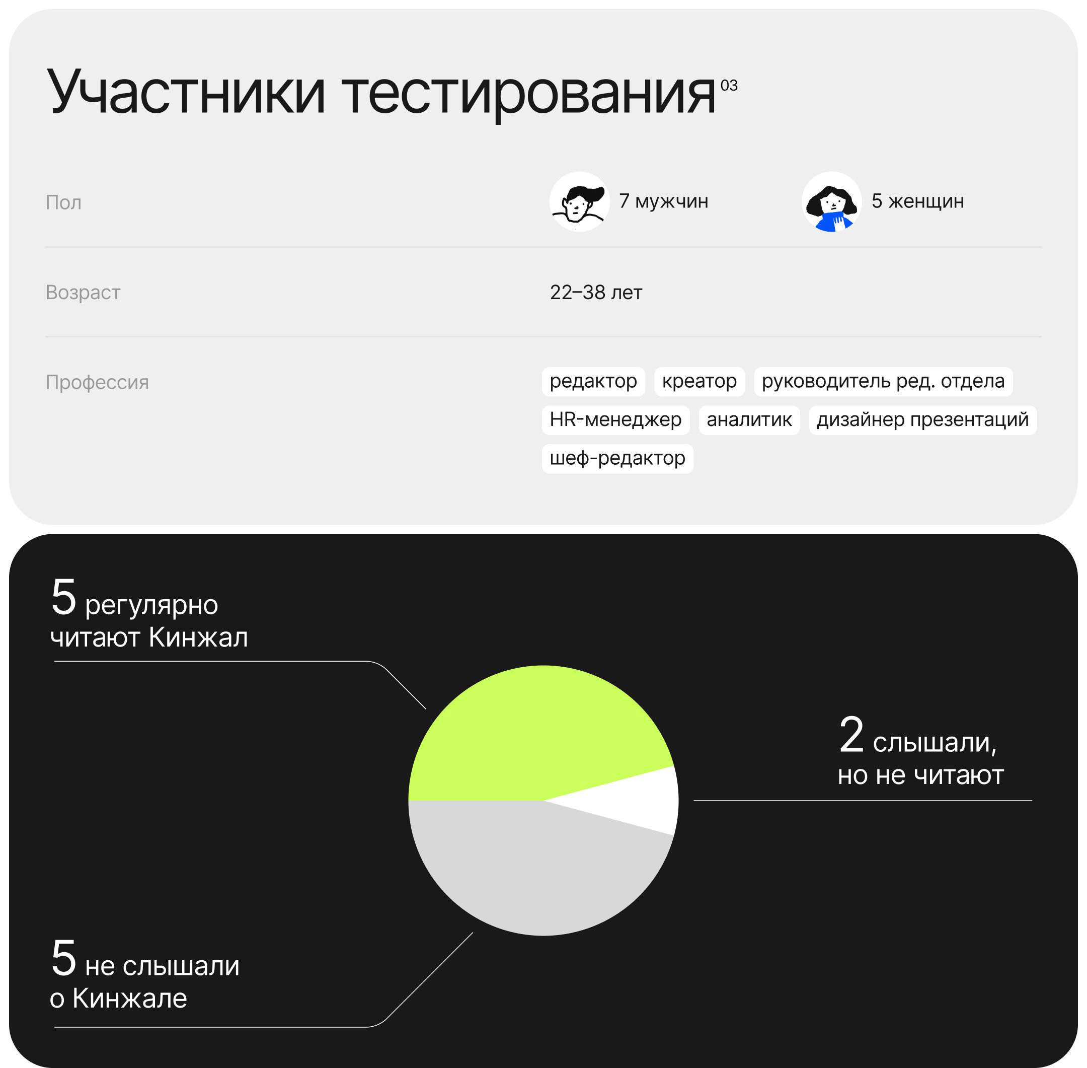 Kinzhal | UX-researching — Изображение №4 — Интерфейсы на Dprofile
