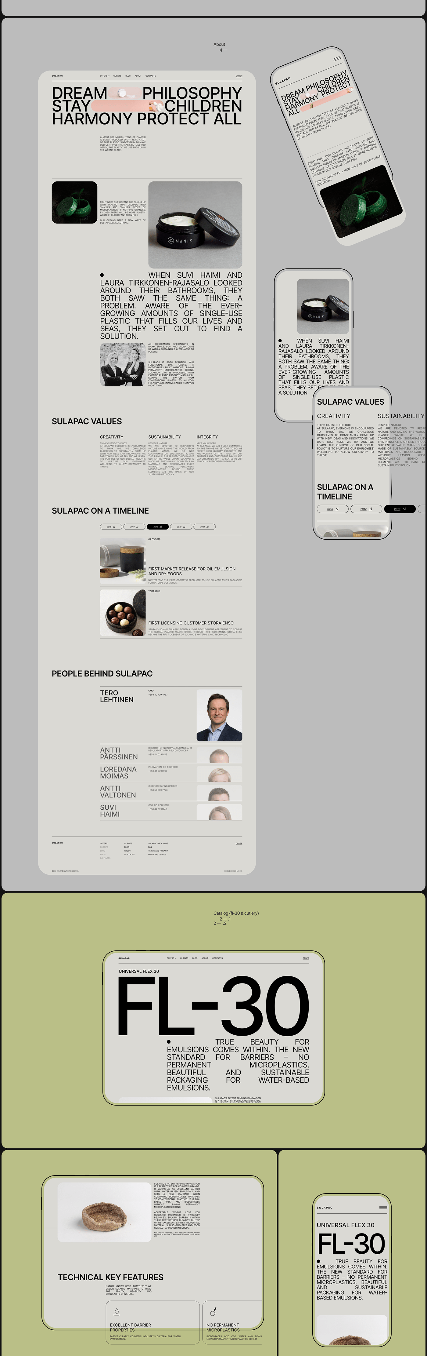 Sulapac | Corporate website redesign — Изображение №3 — Интерфейсы на Dprofile