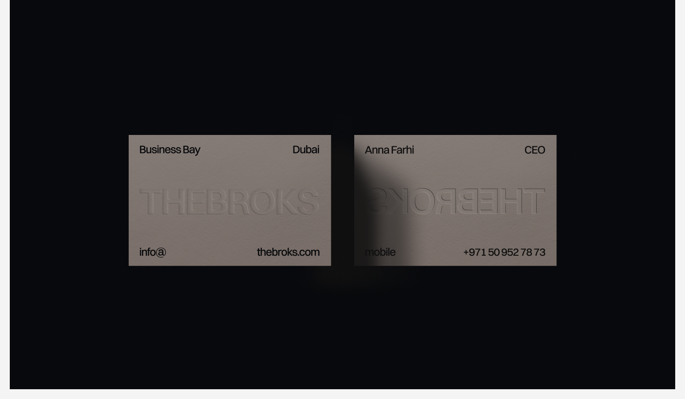 THEBROKS: Brand Identity and Website — Изображение №10 — Интерфейсы, Брендинг на Dprofile