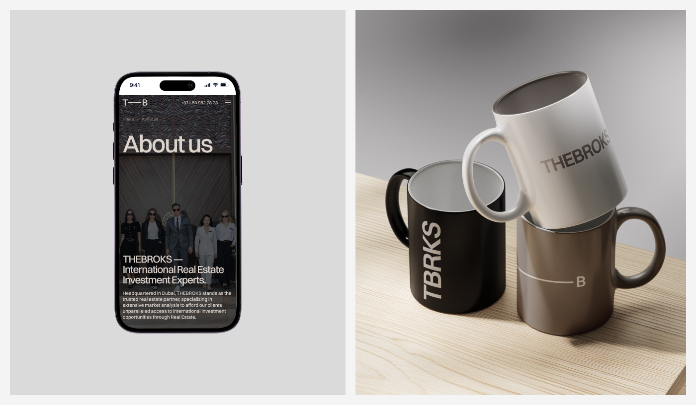 THEBROKS: Brand Identity and Website — Изображение №13 — Интерфейсы, Брендинг на Dprofile