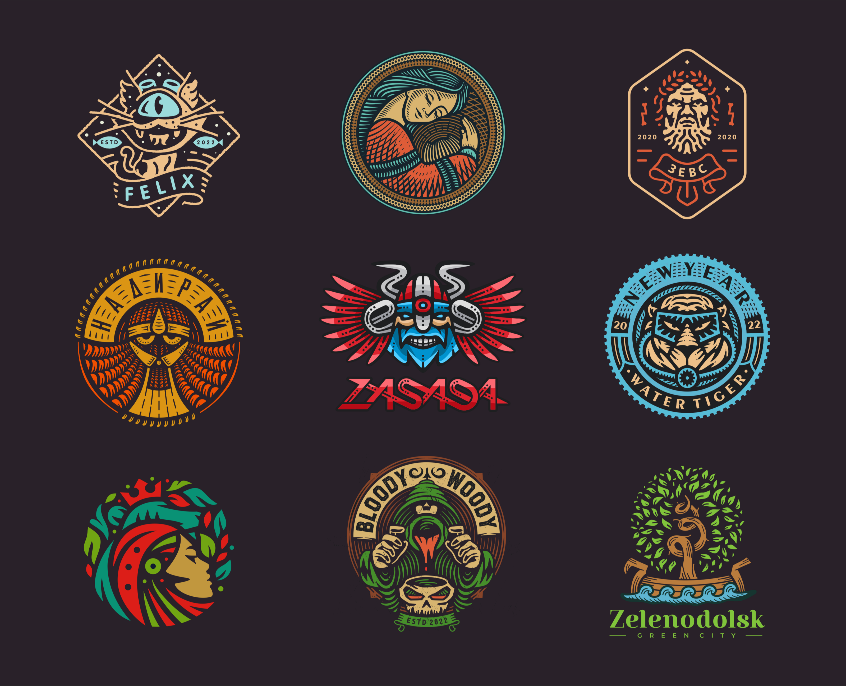 Logofolio 4 — Брендинг, Графика на Dprofile