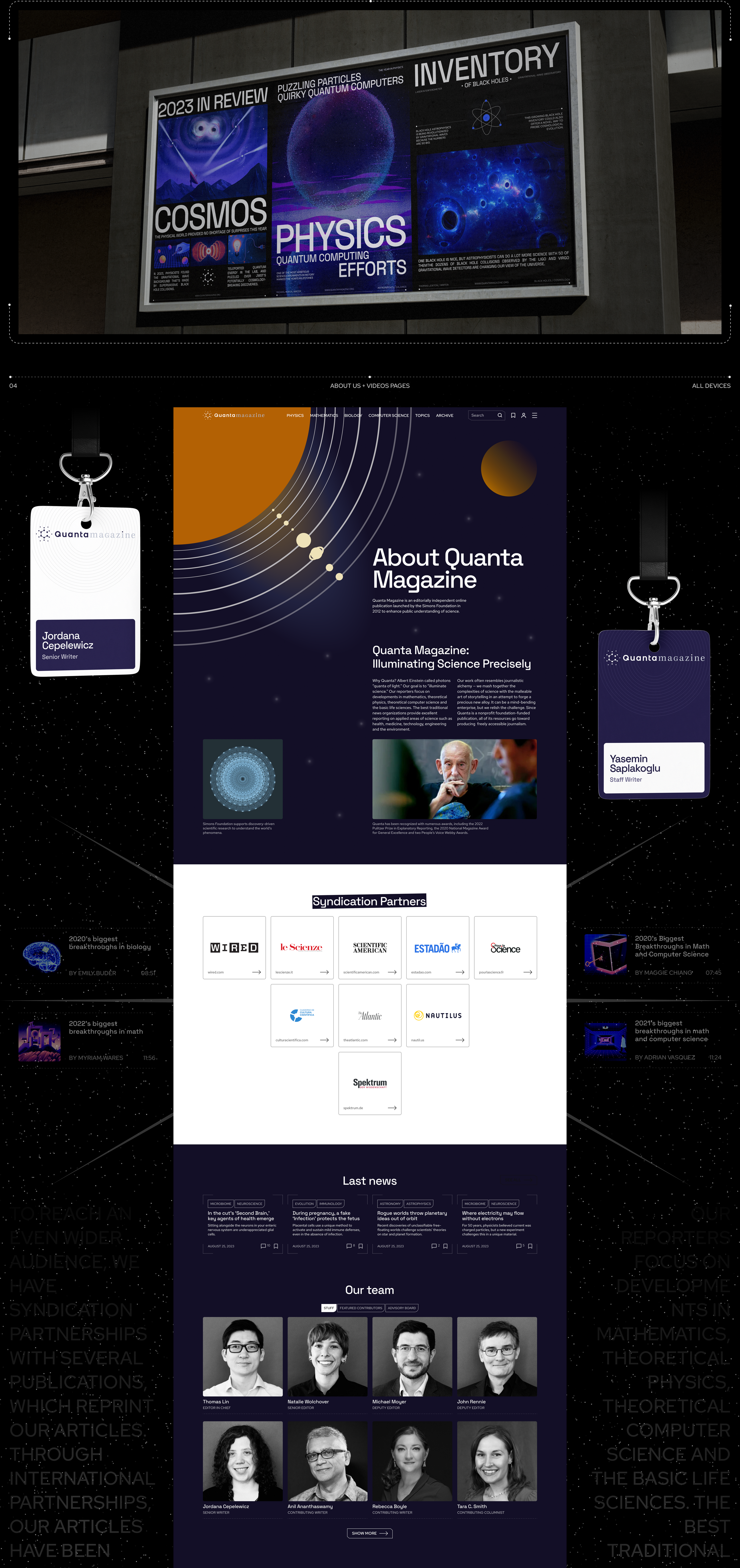 Quanta Magazine | News website redesign — Изображение №8 — Интерфейсы на Dprofile