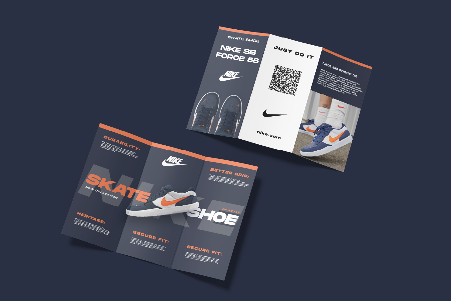 Nike liflet — Изображение №5 — Брендинг, Графика на Dprofile