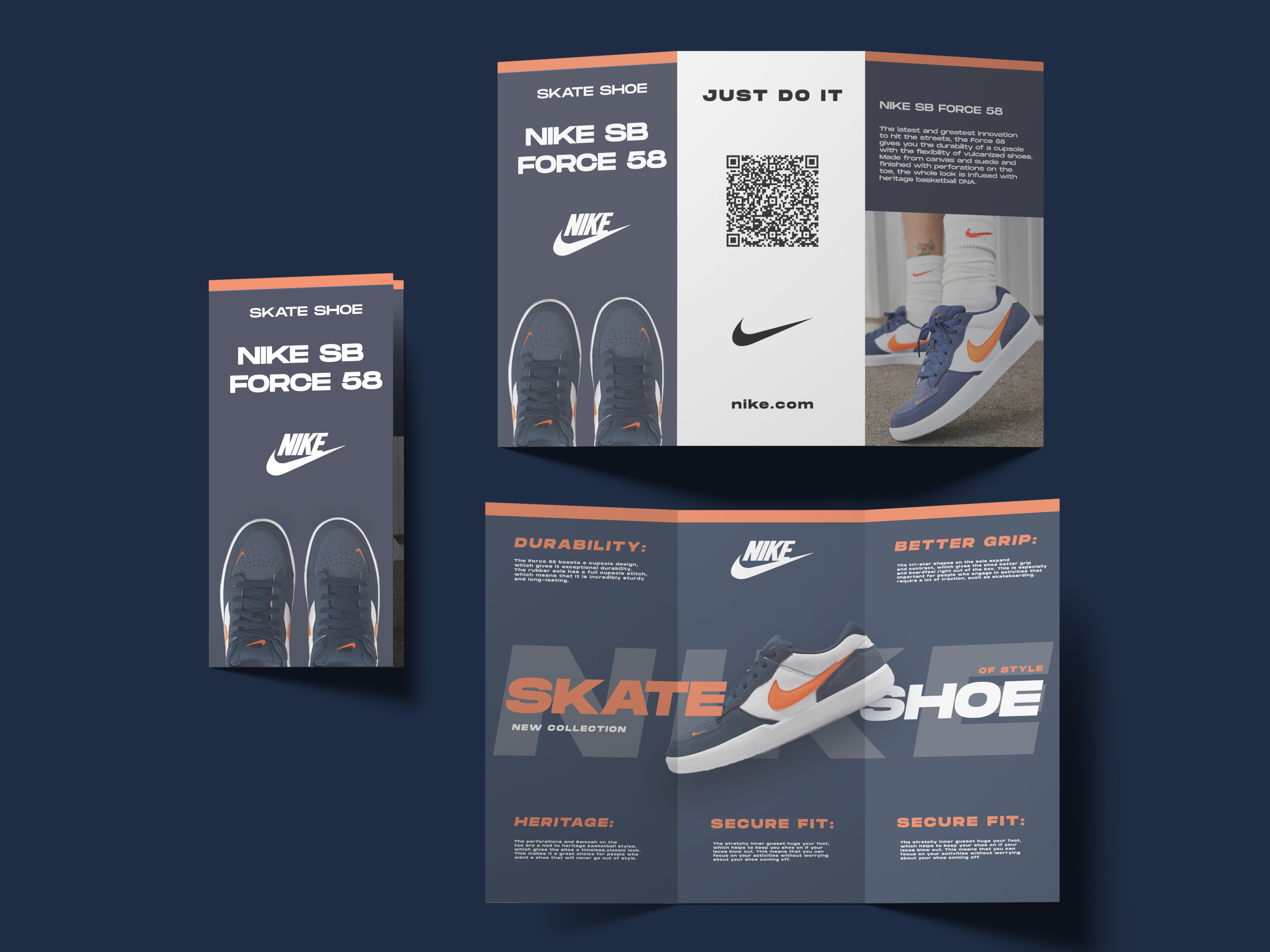 Nike liflet — Изображение №7 — Брендинг, Графика на Dprofile