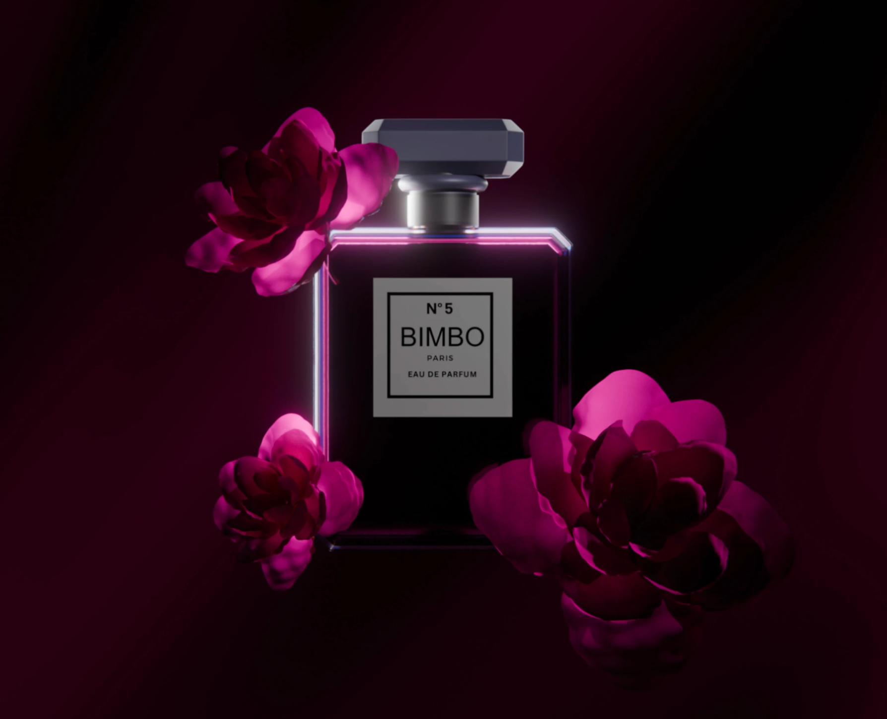 3D commercial Bimbo's perfume на Dprofile