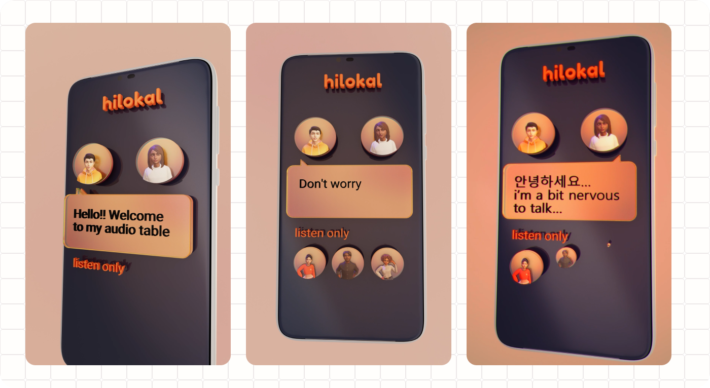 HILOKAL (language app) /3D MOTION DESIGN — Изображение №16 — 3D, Анимация на Dprofile