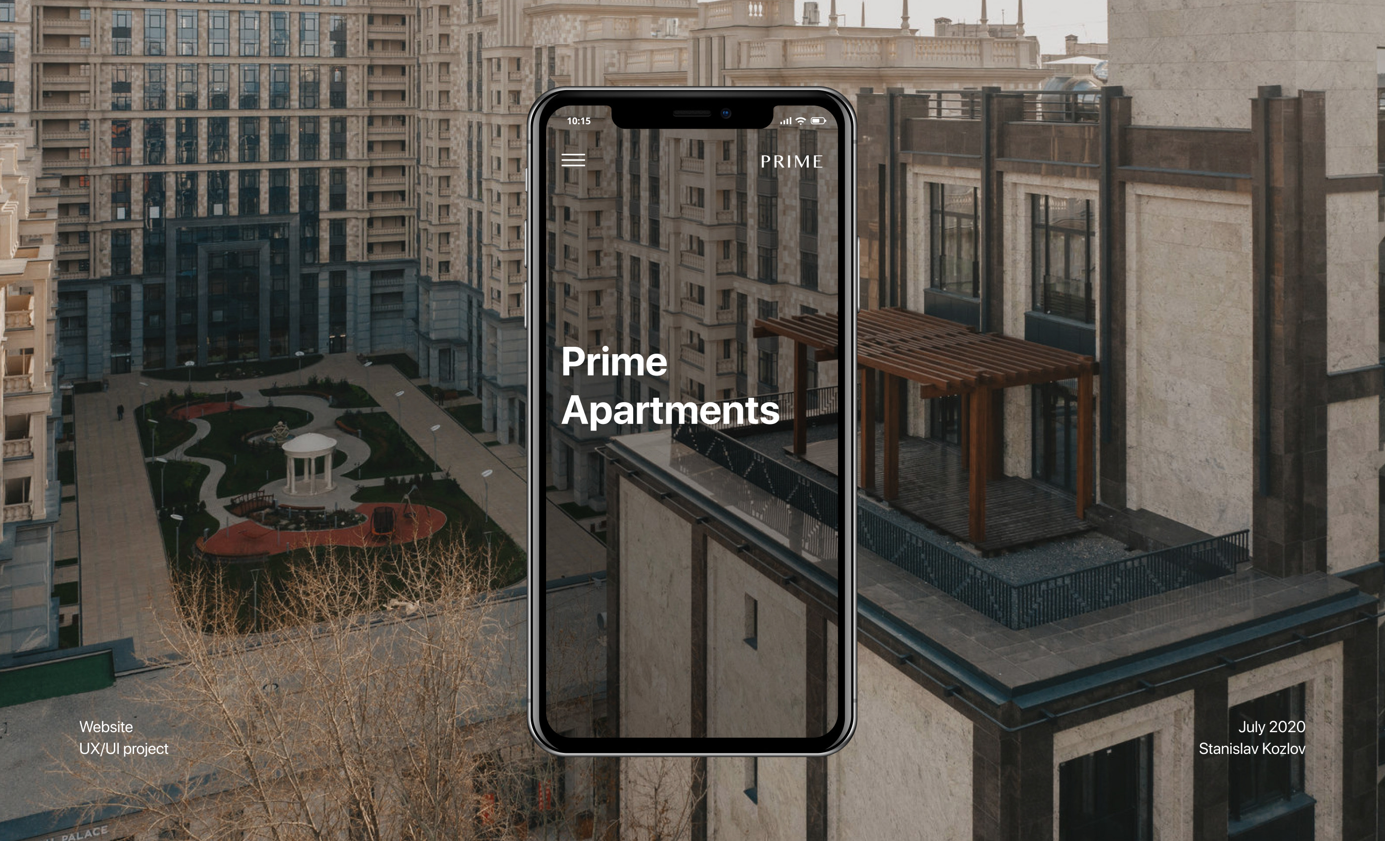 Prime Apartments - Premium real estate — Изображение №1 — Интерфейсы, Анимация на Dprofile