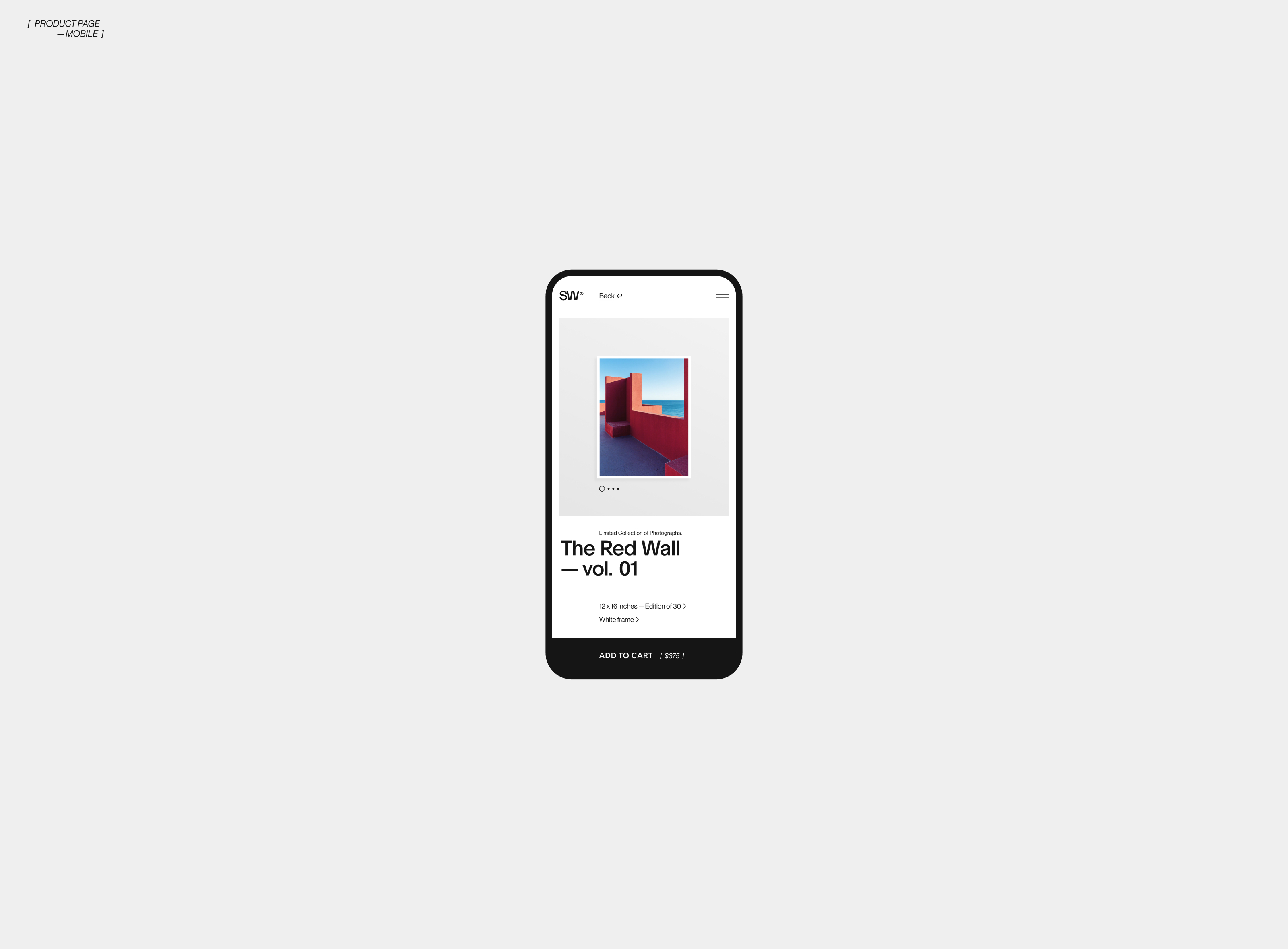 Sebastian Weiss — Folio Website & Identity — Изображение №15 — Интерфейсы, Брендинг на Dprofile