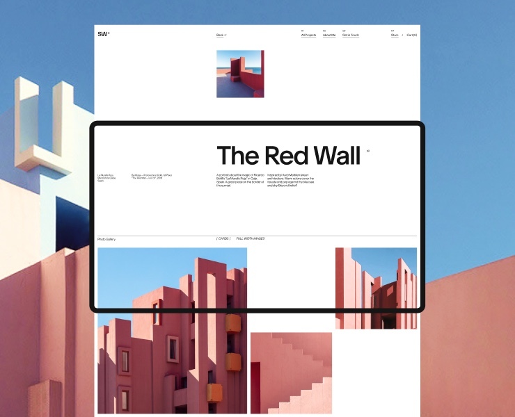 Sebastian Weiss — Folio Website & Identity — Интерфейсы, Брендинг на Dprofile