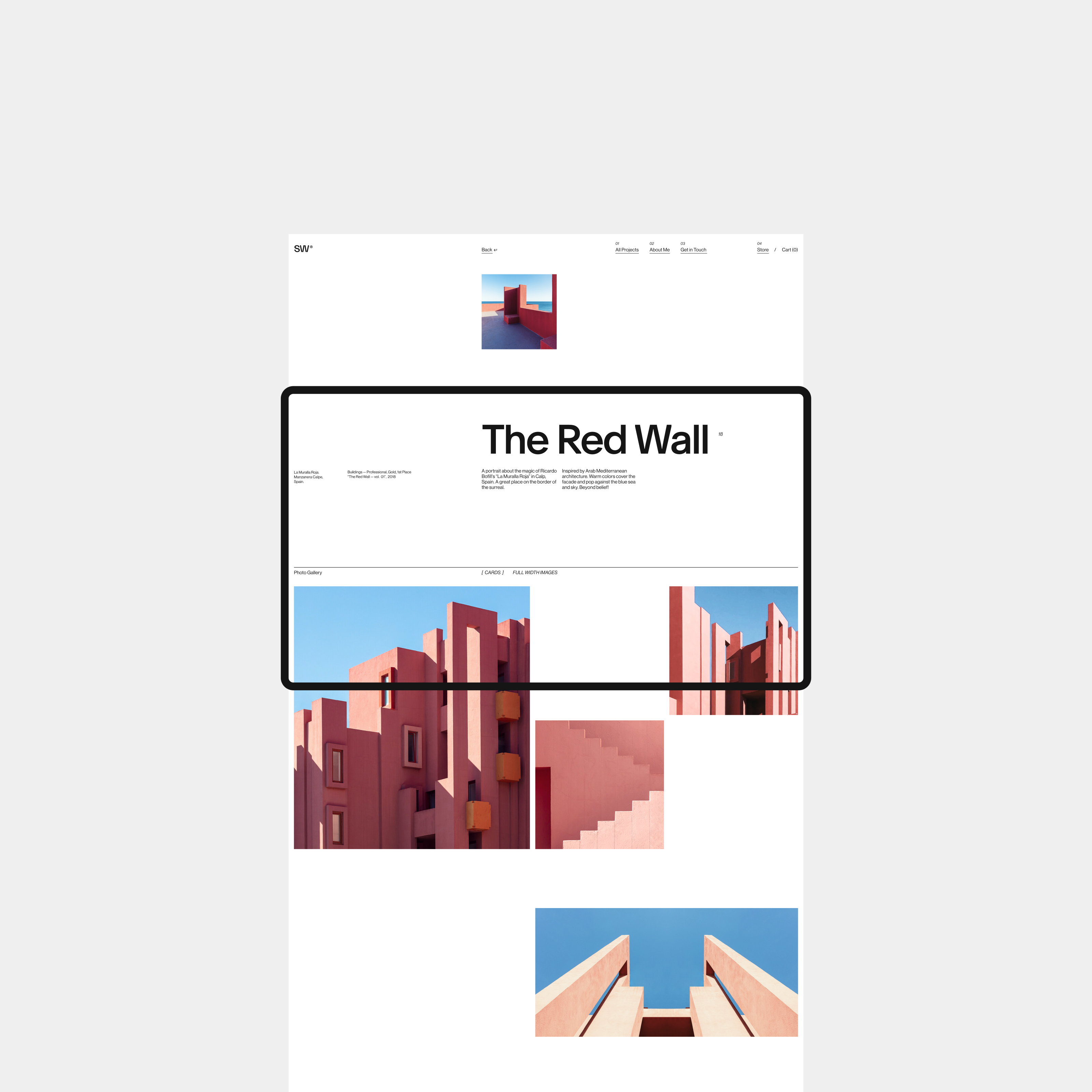 Sebastian Weiss — Folio Website & Identity — Изображение №2 — Интерфейсы, Брендинг на Dprofile