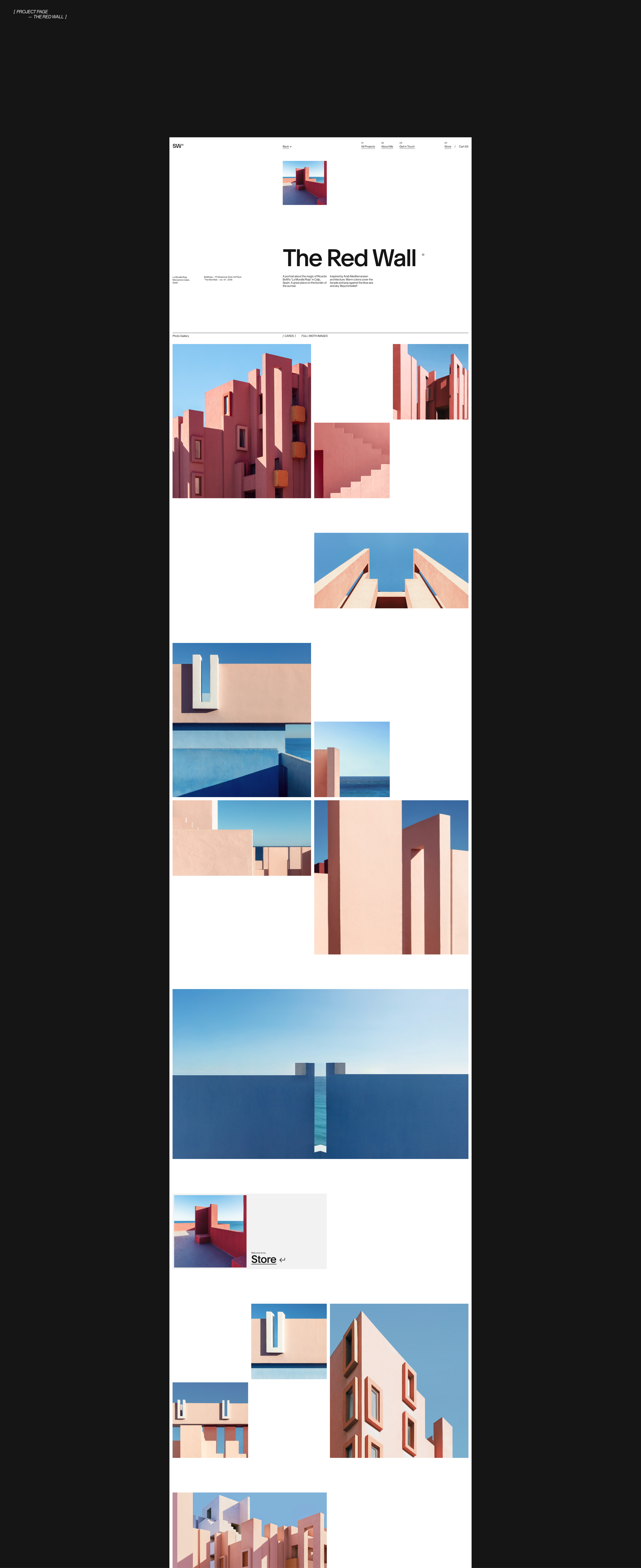 Sebastian Weiss — Folio Website & Identity — Изображение №5 — Интерфейсы, Брендинг на Dprofile