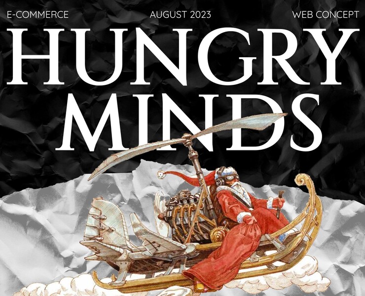Hungry Minds / E-commerce website на Dprofile