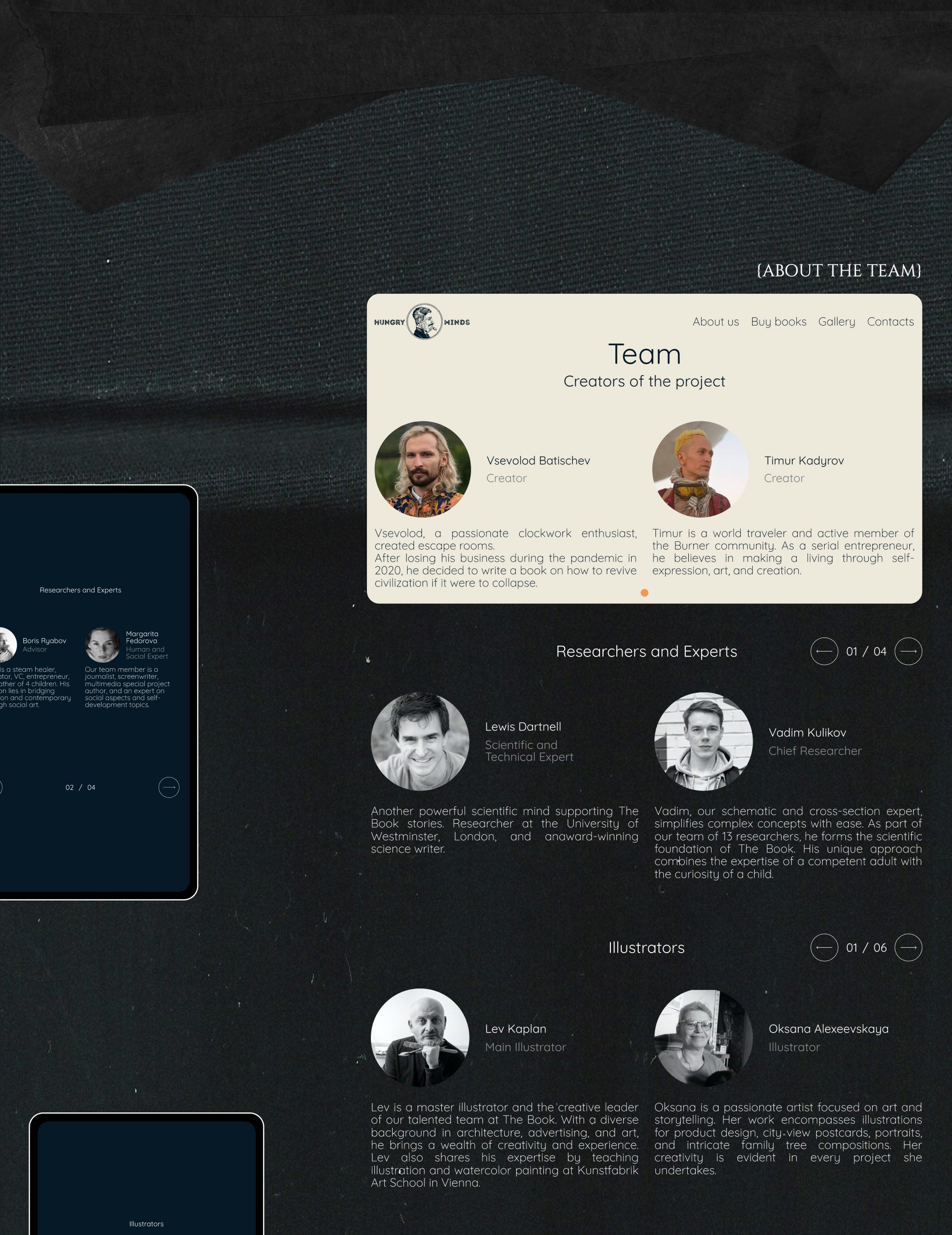 Hungry Minds / E-commerce website — Изображение №12 — Интерфейсы на Dprofile