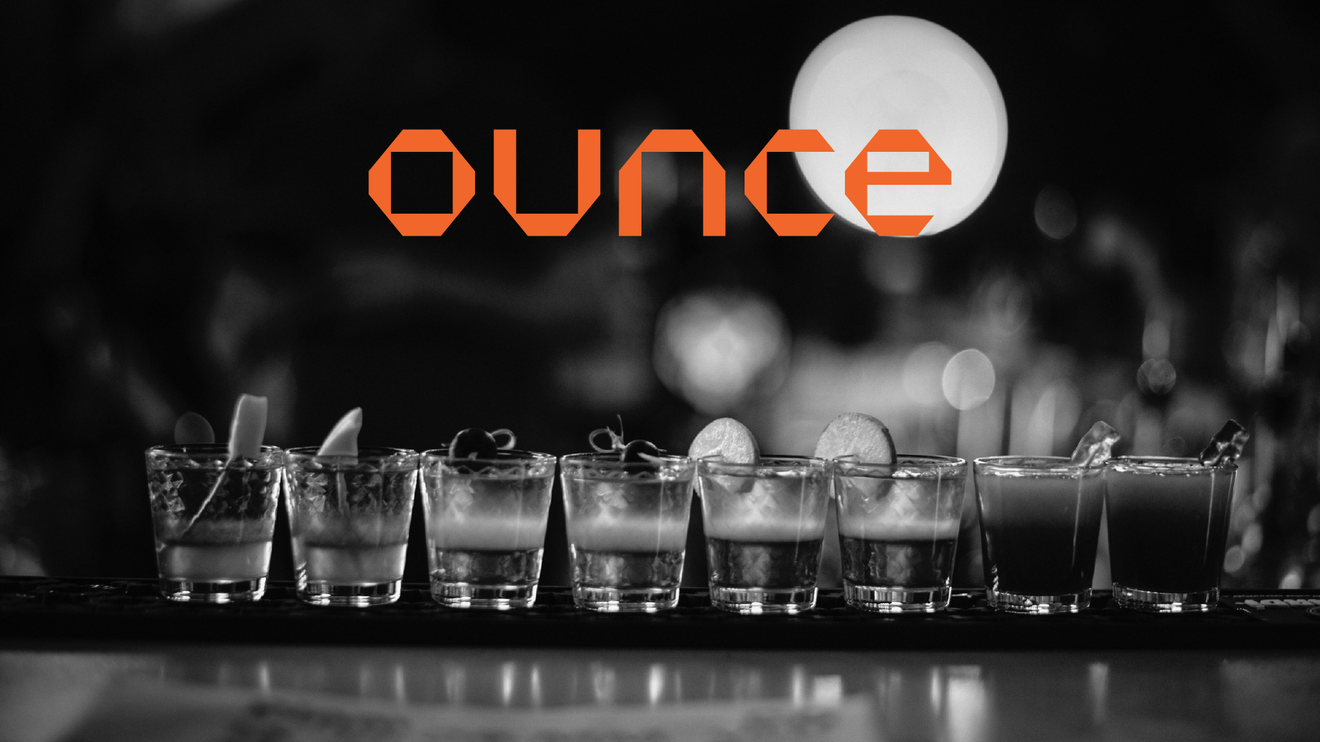 COCKTAIL BAR / OUNCE / LOGOTYPE — Изображение №1 — Брендинг, Графика на Dprofile