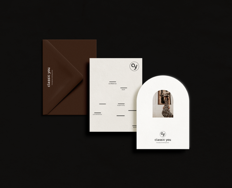 BRAND IDENTITY FASHION CLOTHES / CLASSIC YOU — Брендинг, Графика на Dprofile