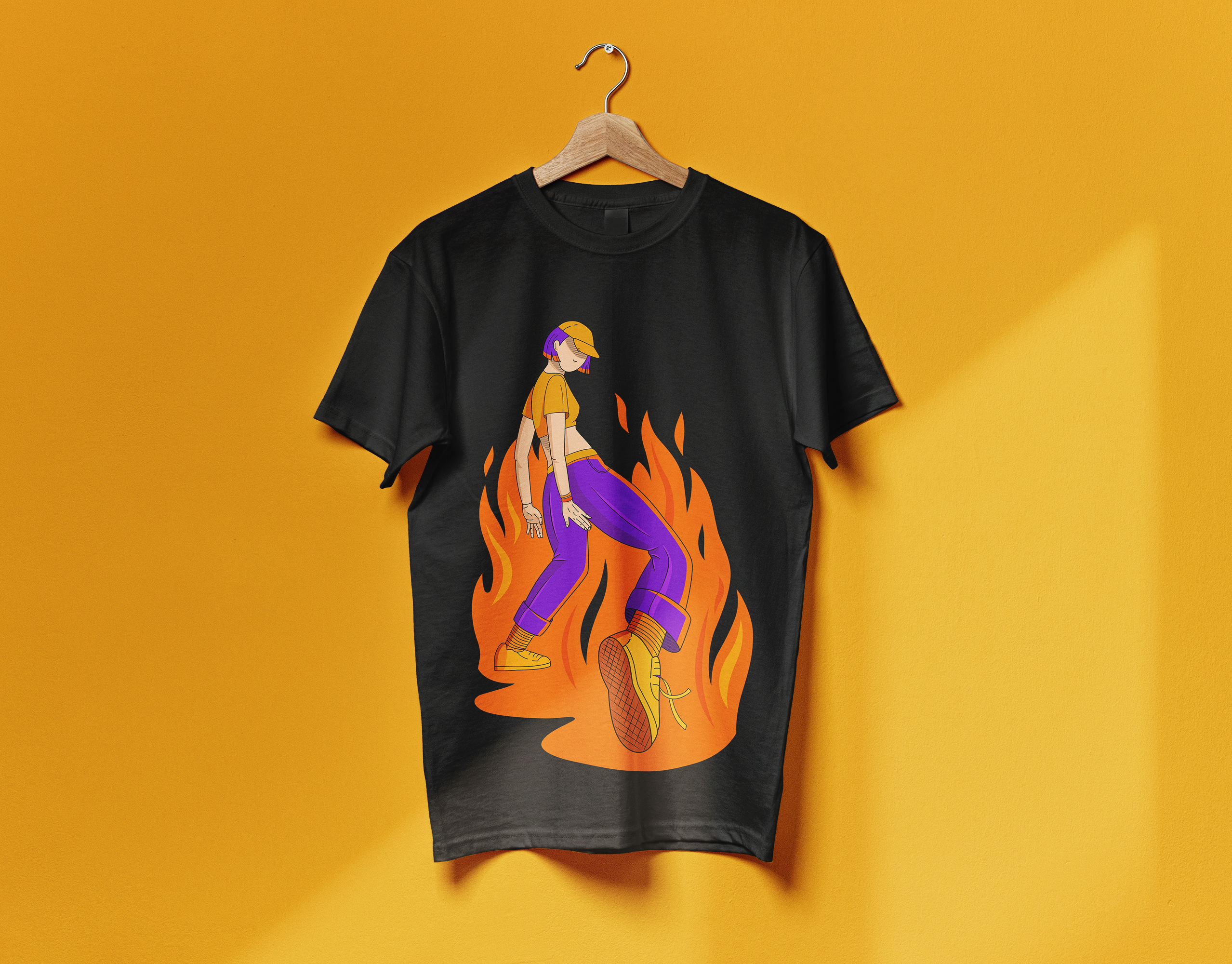 Концепт иллюстрации для фестиваля танца — Изображение №2 — Иллюстрация на Dprofile