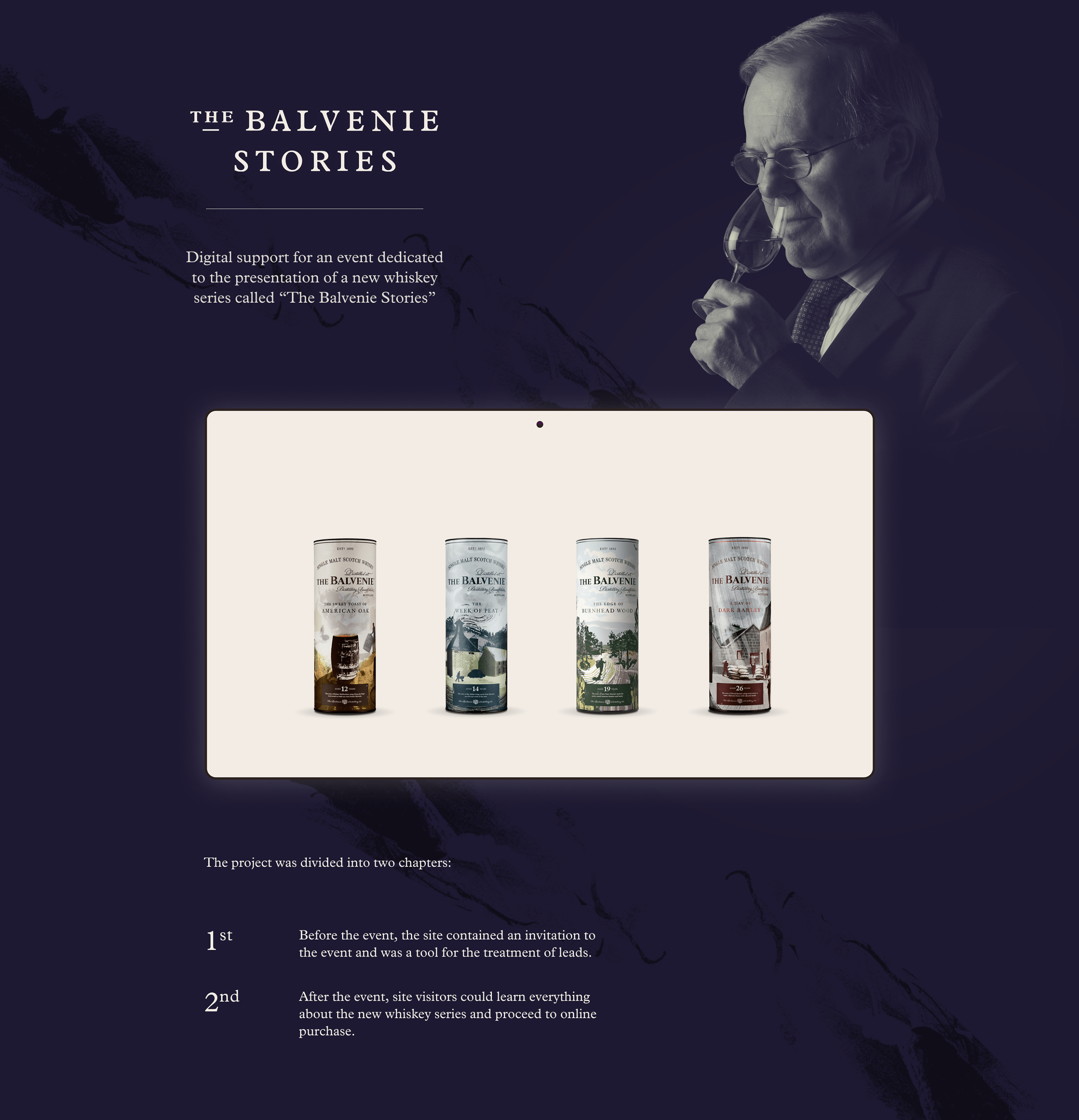 The Balvenie Stories Introducing — Изображение №1 — Интерфейсы на Dprofile