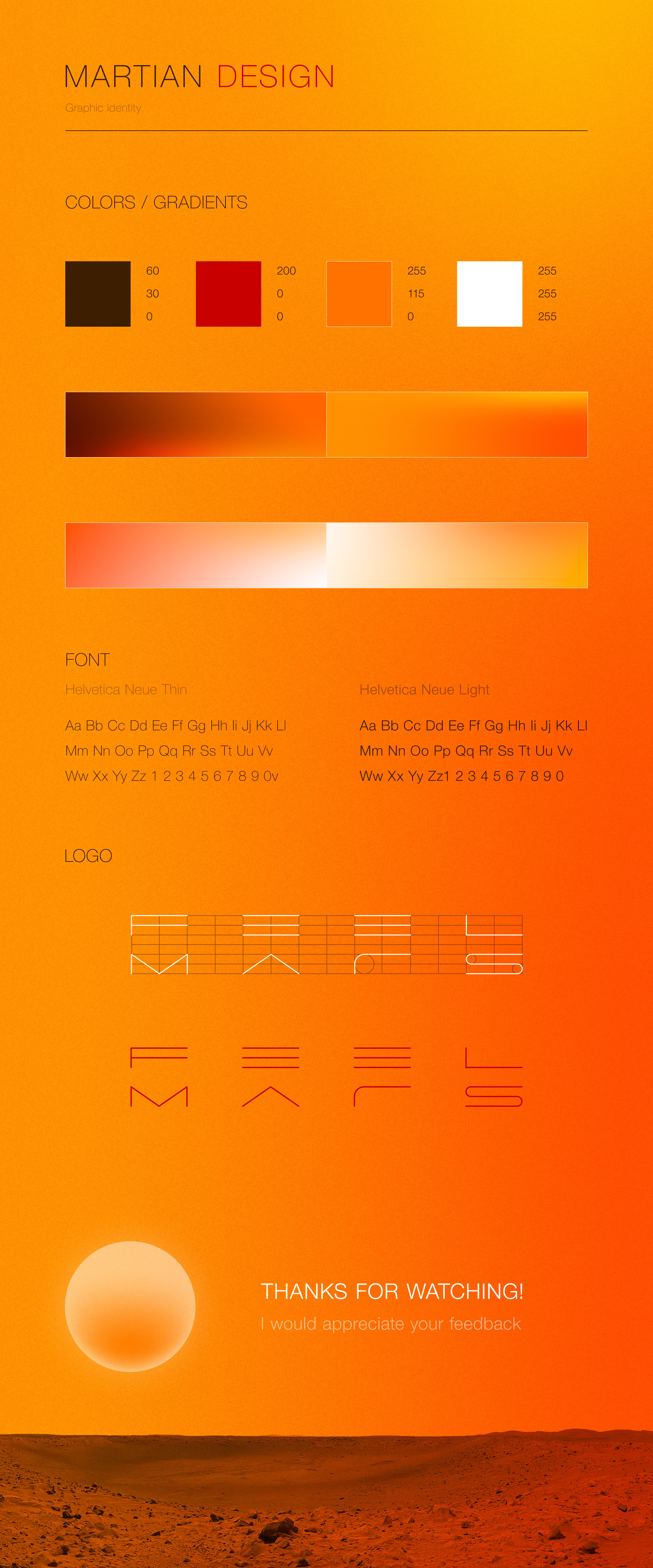 FEEL MARS / UI Concept — Изображение №7 — Интерфейсы, Графика на Dprofile