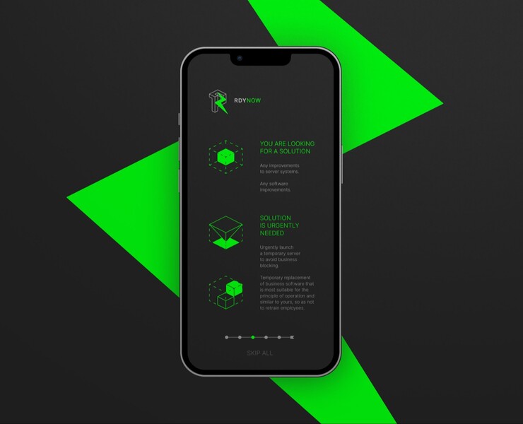 READY NOW / Logo & Brand Identity — Интерфейсы, Графика на Dprofile