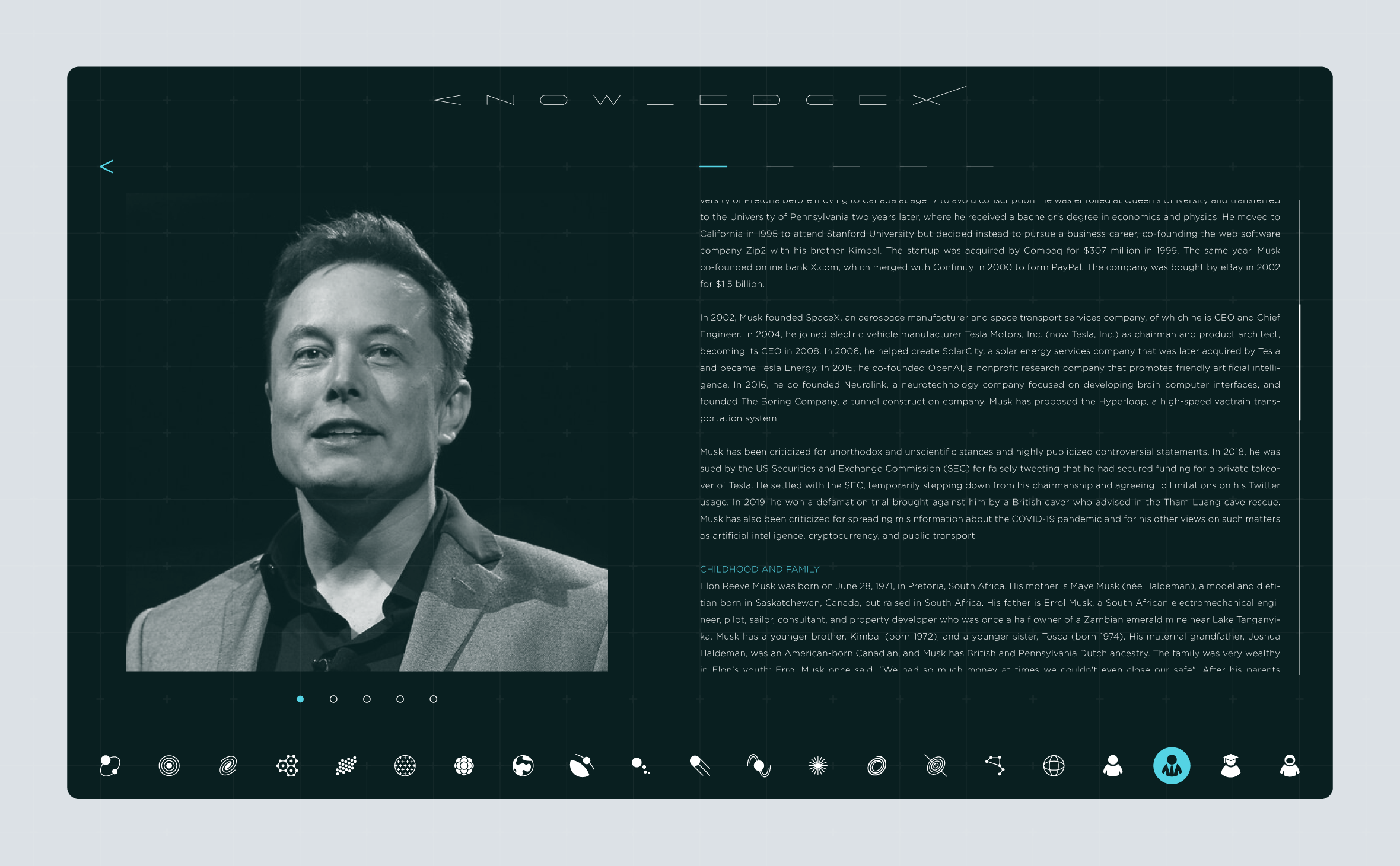 KnowledgeX / UI Concept — Изображение №13 — Интерфейсы, Графика на Dprofile