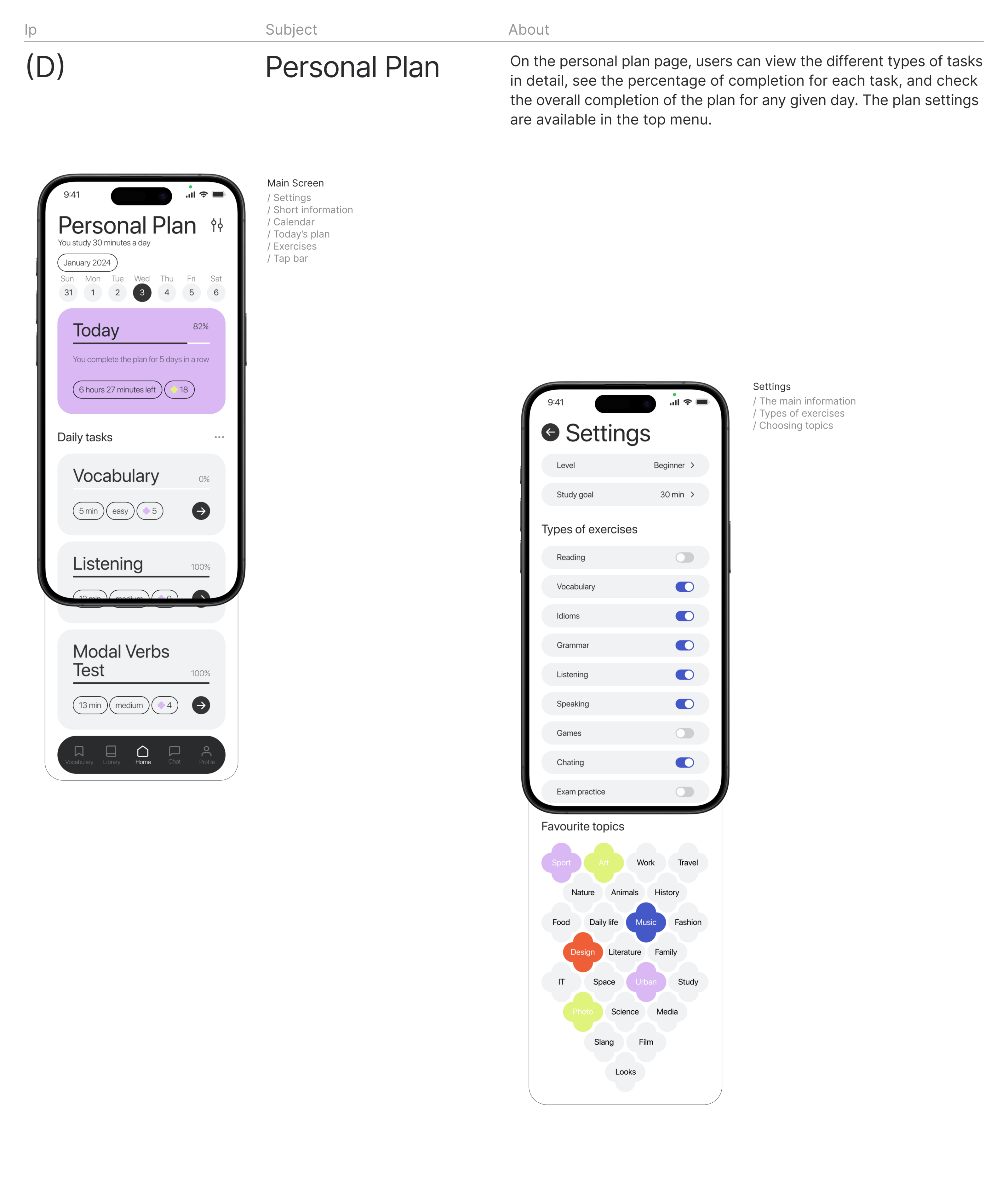 ABC app | UX / UI — Изображение №14 — Интерфейсы, Графика на Dprofile