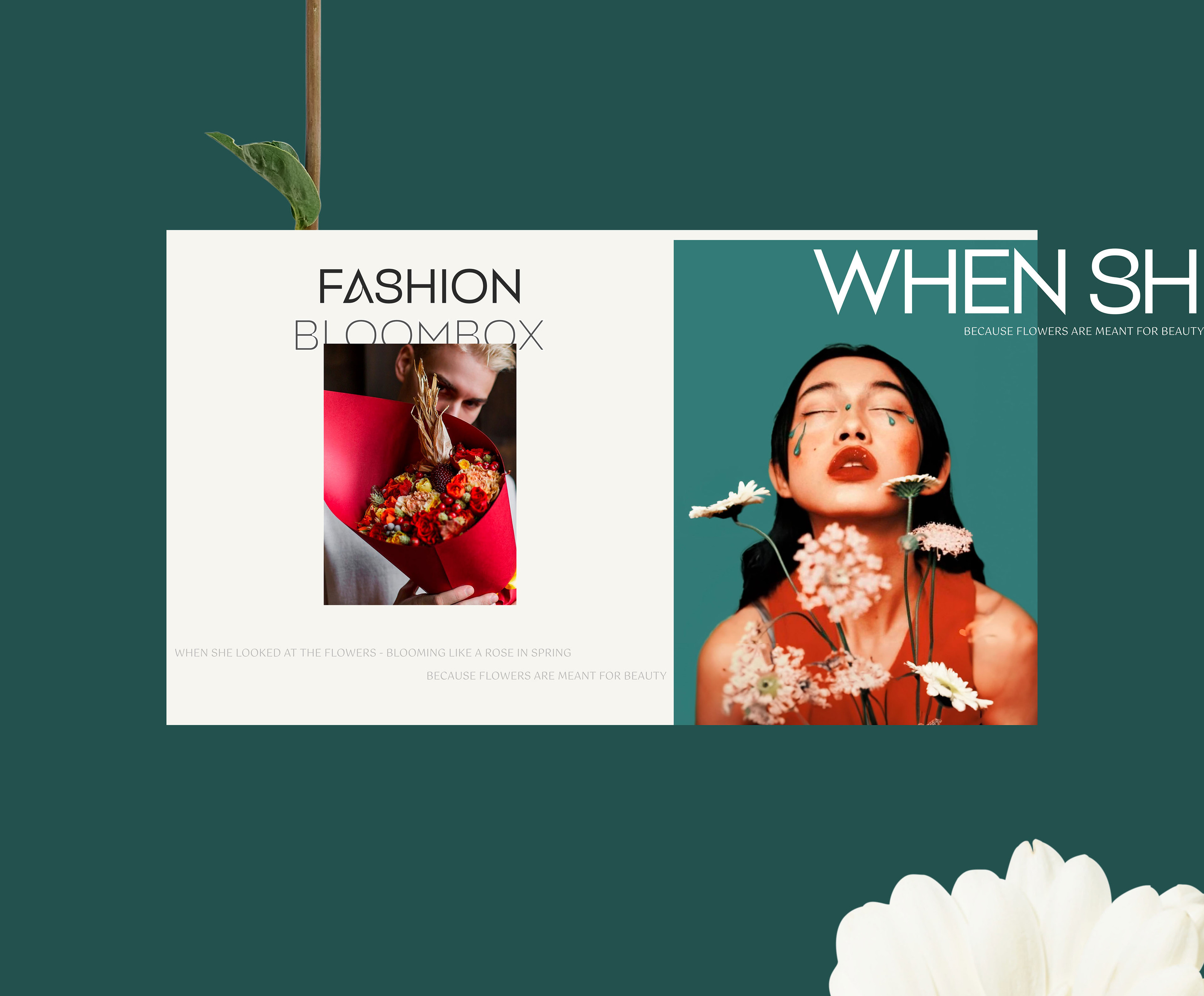 BLOOMBOX floral webshop — Изображение №5 — Интерфейсы, Брендинг на Dprofile
