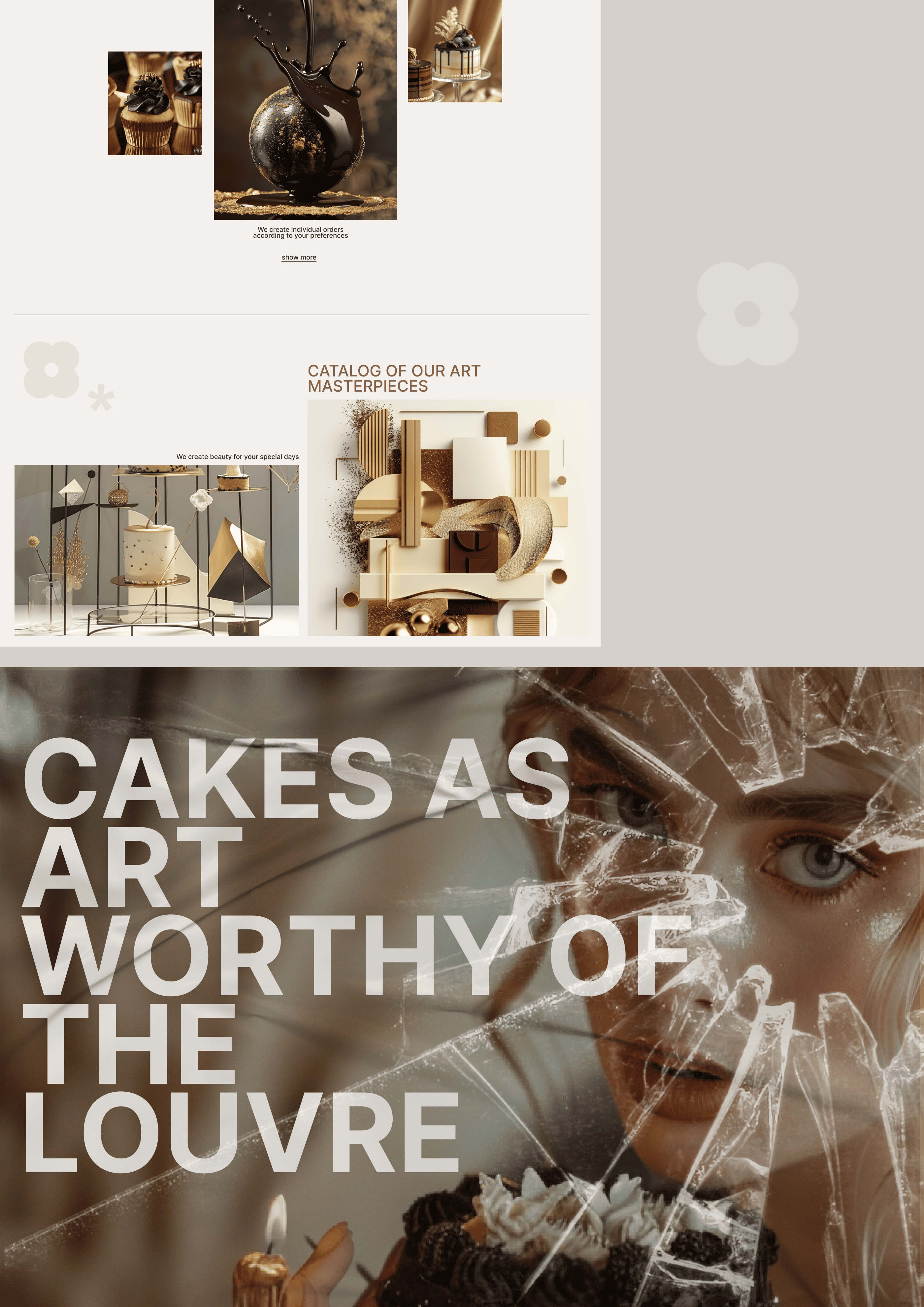 CAKEOPIA cakeshop — Изображение №3 — Интерфейсы, Брендинг на Dprofile