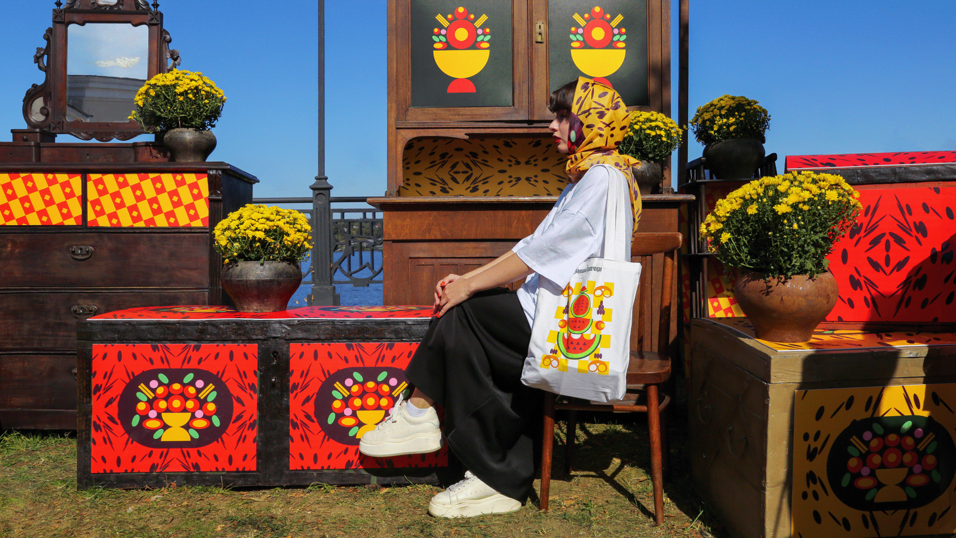 Кинешма купеческая. Брендинг фестиваля — Изображение №9 — Брендинг, Иллюстрация на Dprofile