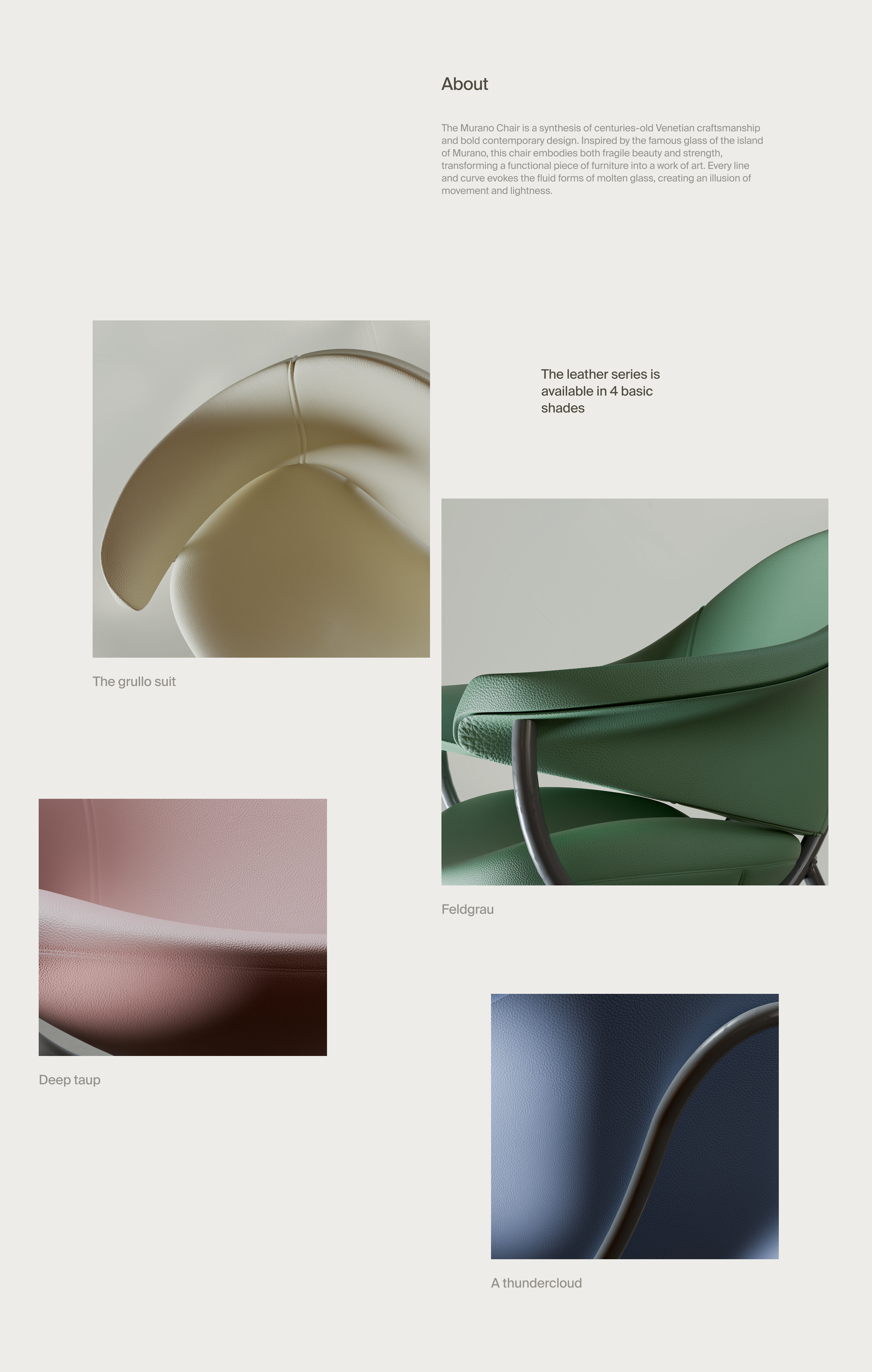 Murano chair — Изображение №2 — 3D, Анимация на Dprofile