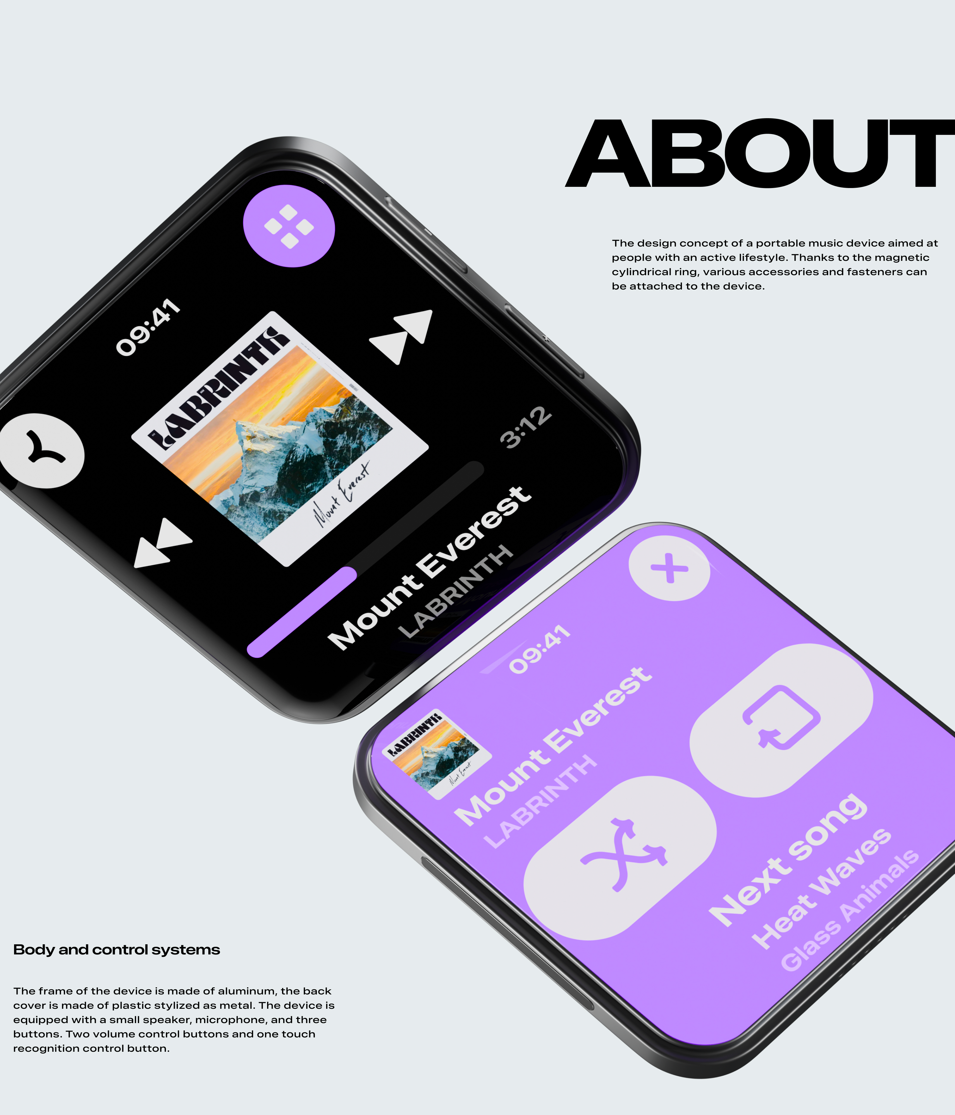 SHUFFLE music player concept — Изображение №2 — Интерфейсы, 3D на Dprofile