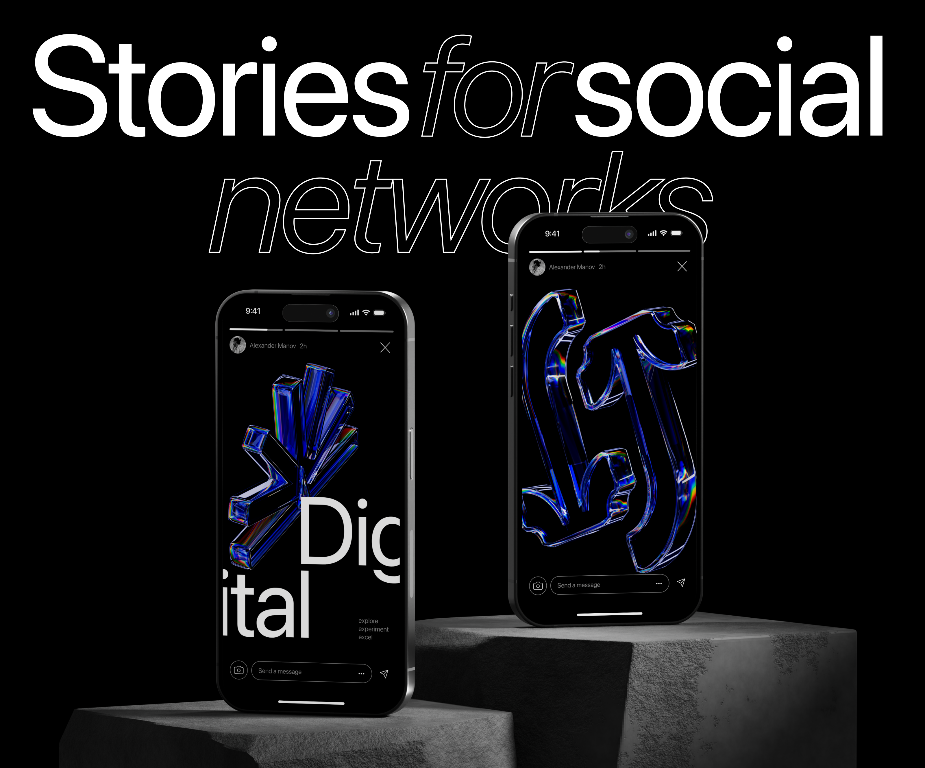 Dispersed glass — Изображение №9 — Иллюстрация, 3D на Dprofile