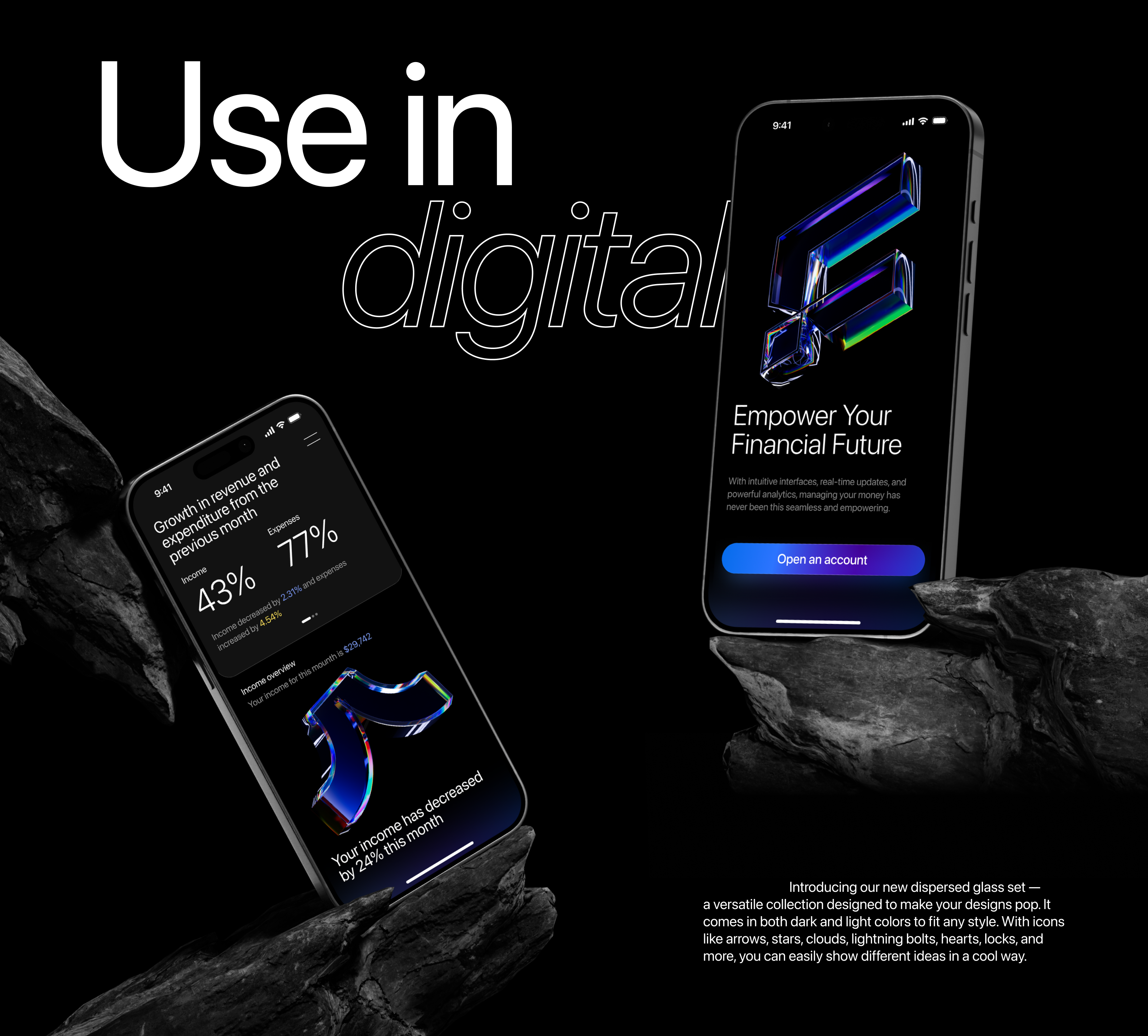 Dispersed glass — Изображение №6 — Иллюстрация, 3D на Dprofile