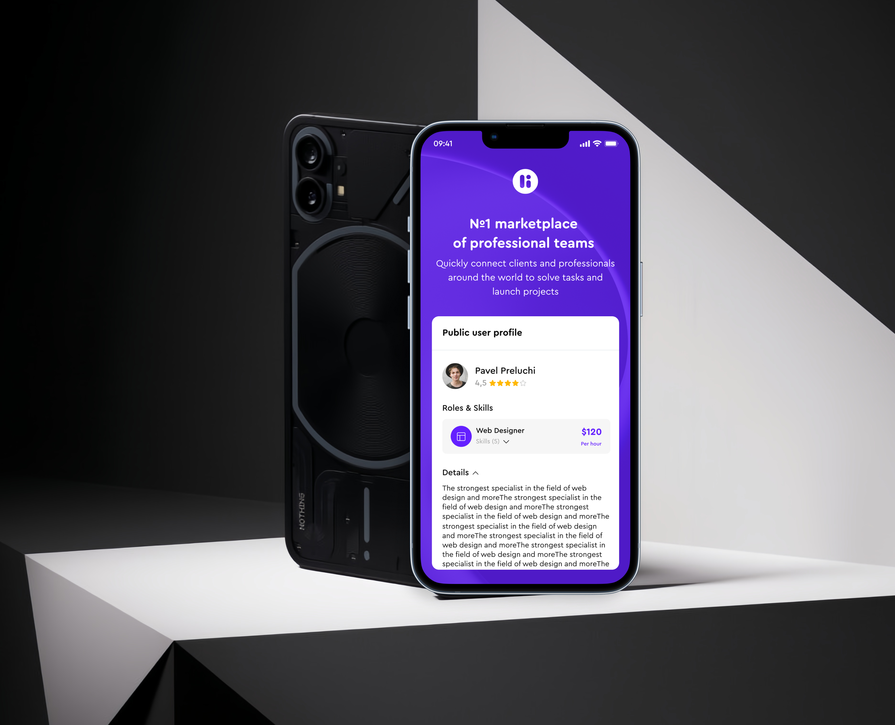 Мобильное приложение-Linki, UI/UX, Mobile app, интерфейс — Интерфейсы на Dprofile