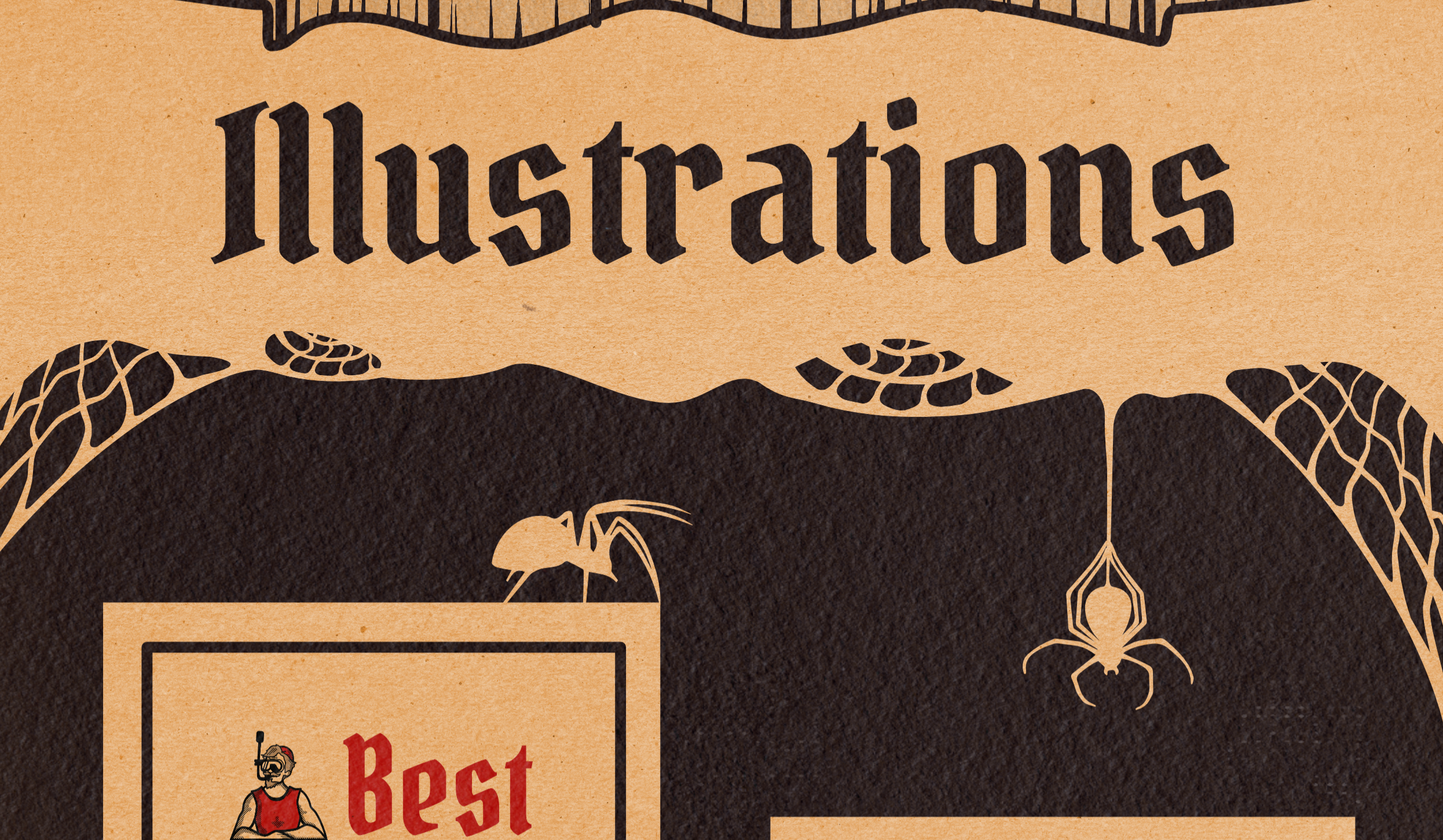 InQuiz | Restoraunt | Brand identity — Изображение №12 — Брендинг, Иллюстрация на Dprofile