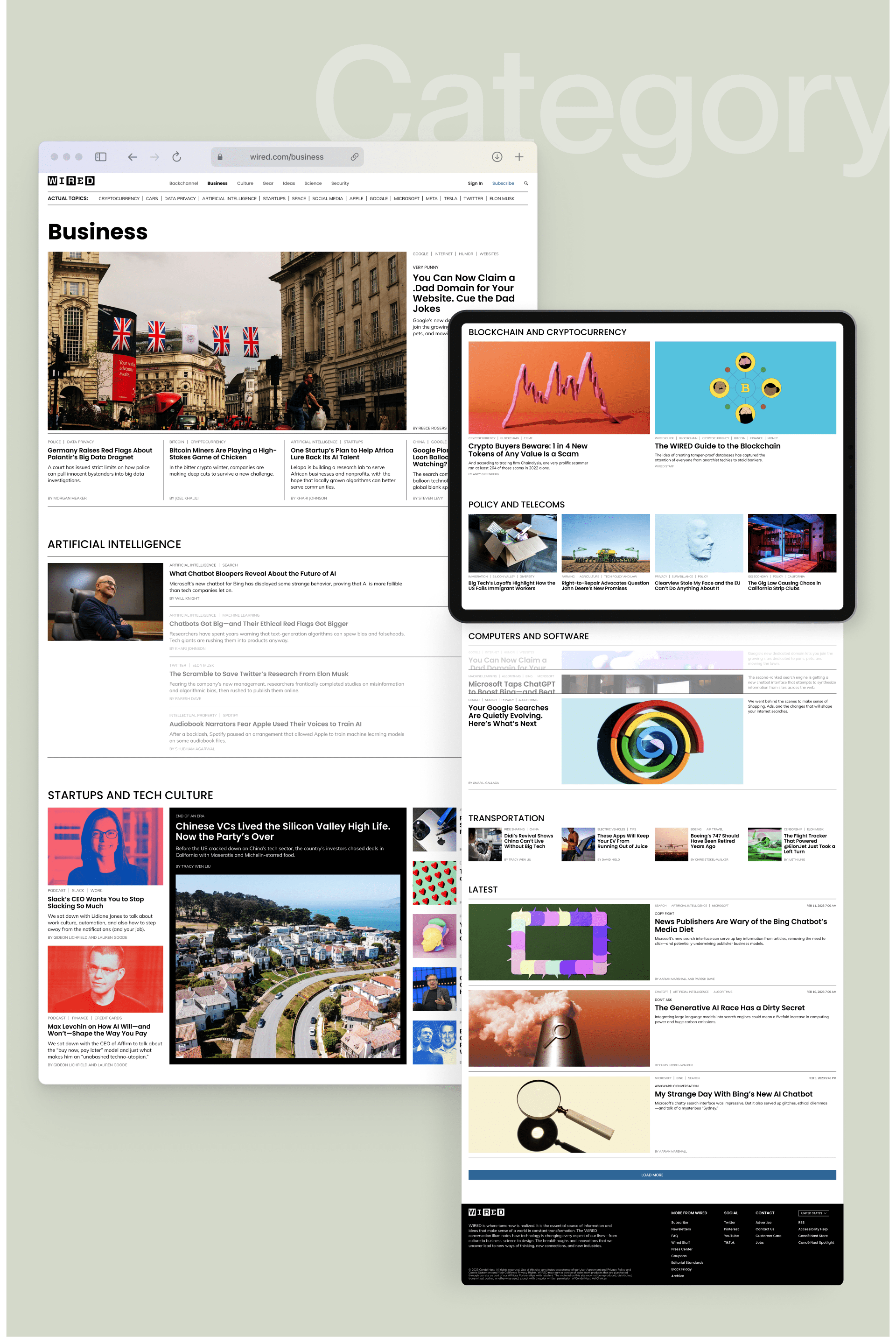 WIRED | Magazine Website Redesign — Изображение №11 — Интерфейсы на Dprofile