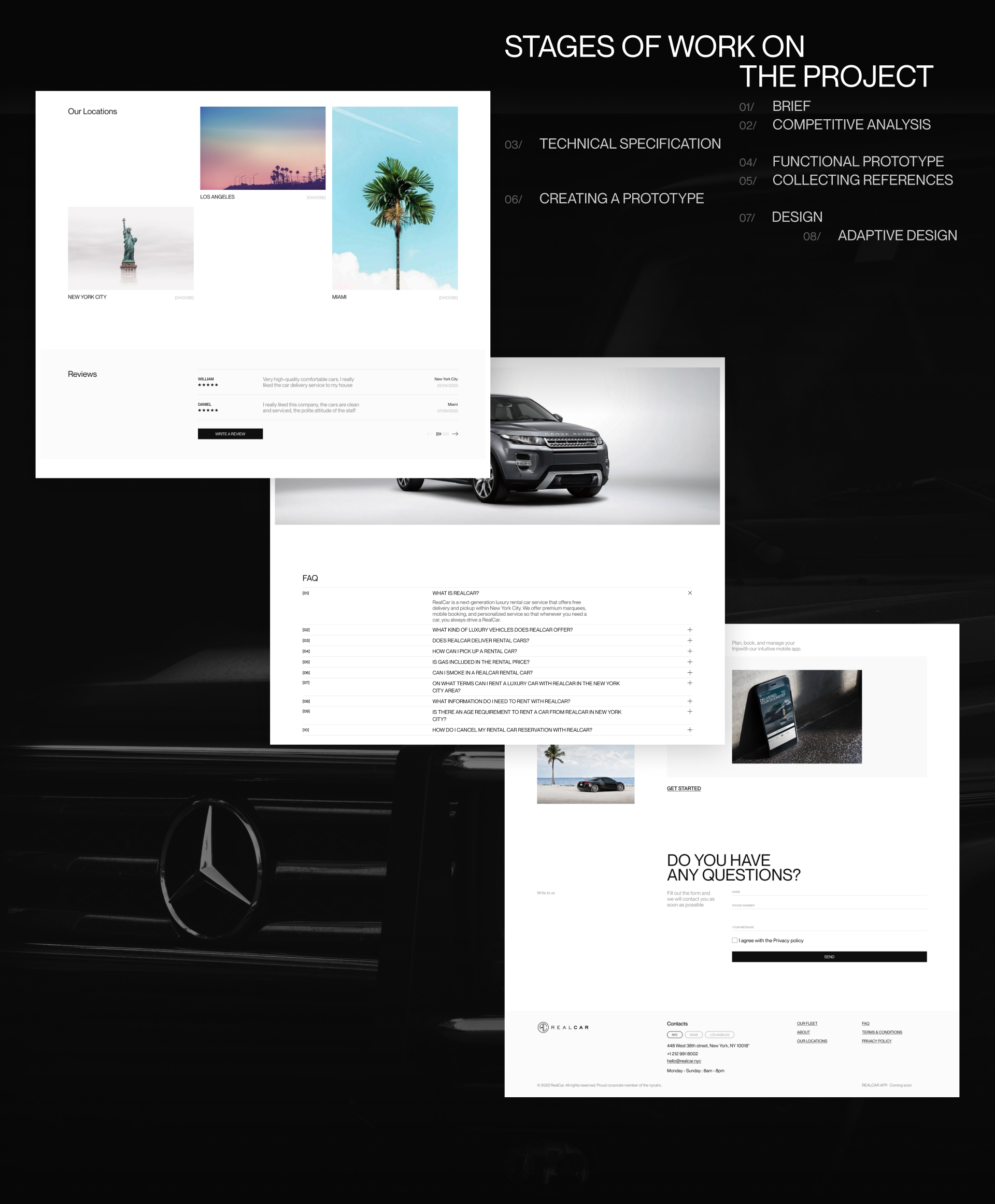 REALCAR | Landing page — Изображение №6 — Интерфейсы на Dprofile