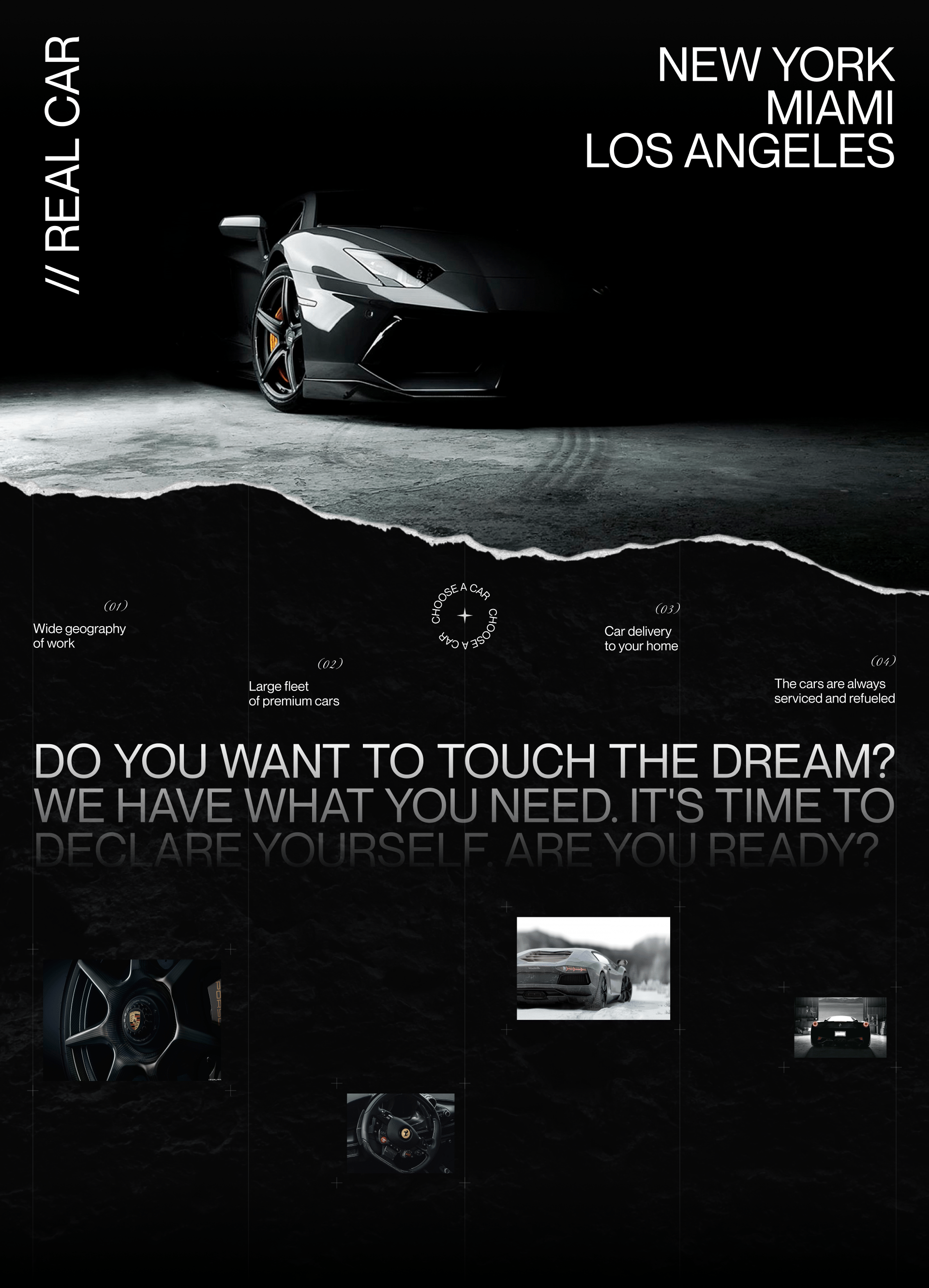 REALCAR | Landing page — Изображение №9 — Интерфейсы на Dprofile