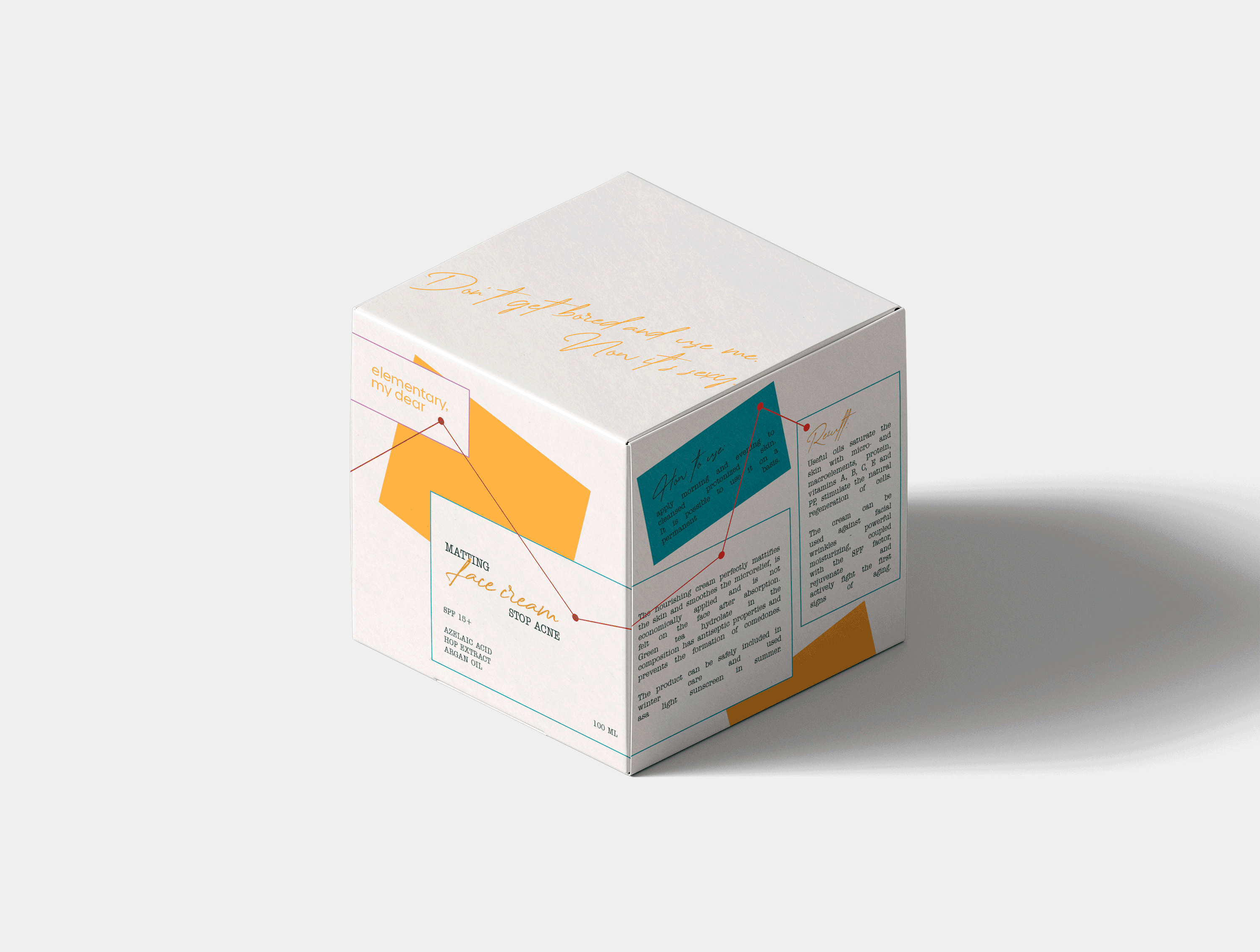 elementary, my dear | skincare branding & packaging — Изображение №17 — Брендинг, Маркетинг на Dprofile