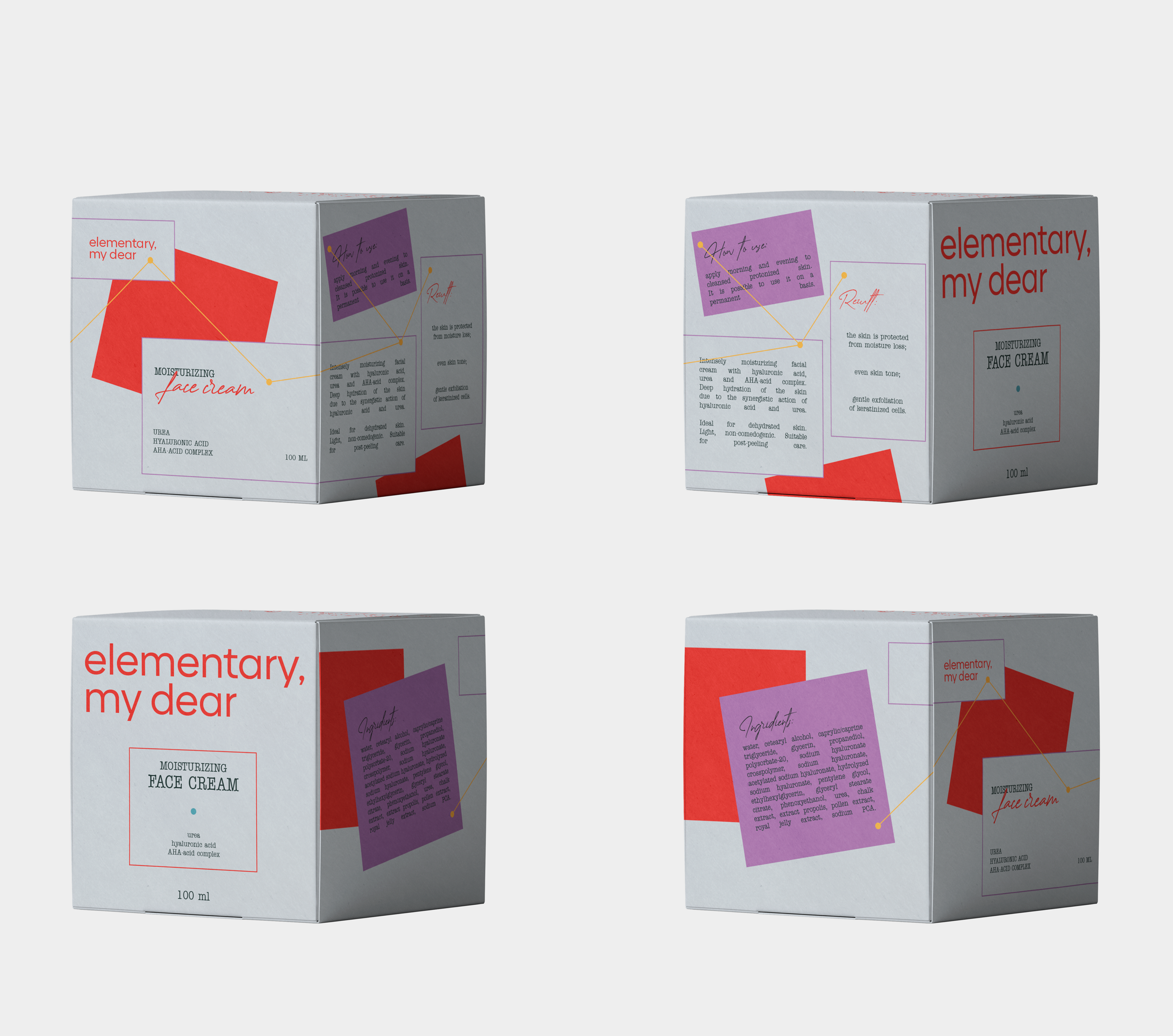 elementary, my dear | skincare branding & packaging — Изображение №22 — Брендинг, Маркетинг на Dprofile