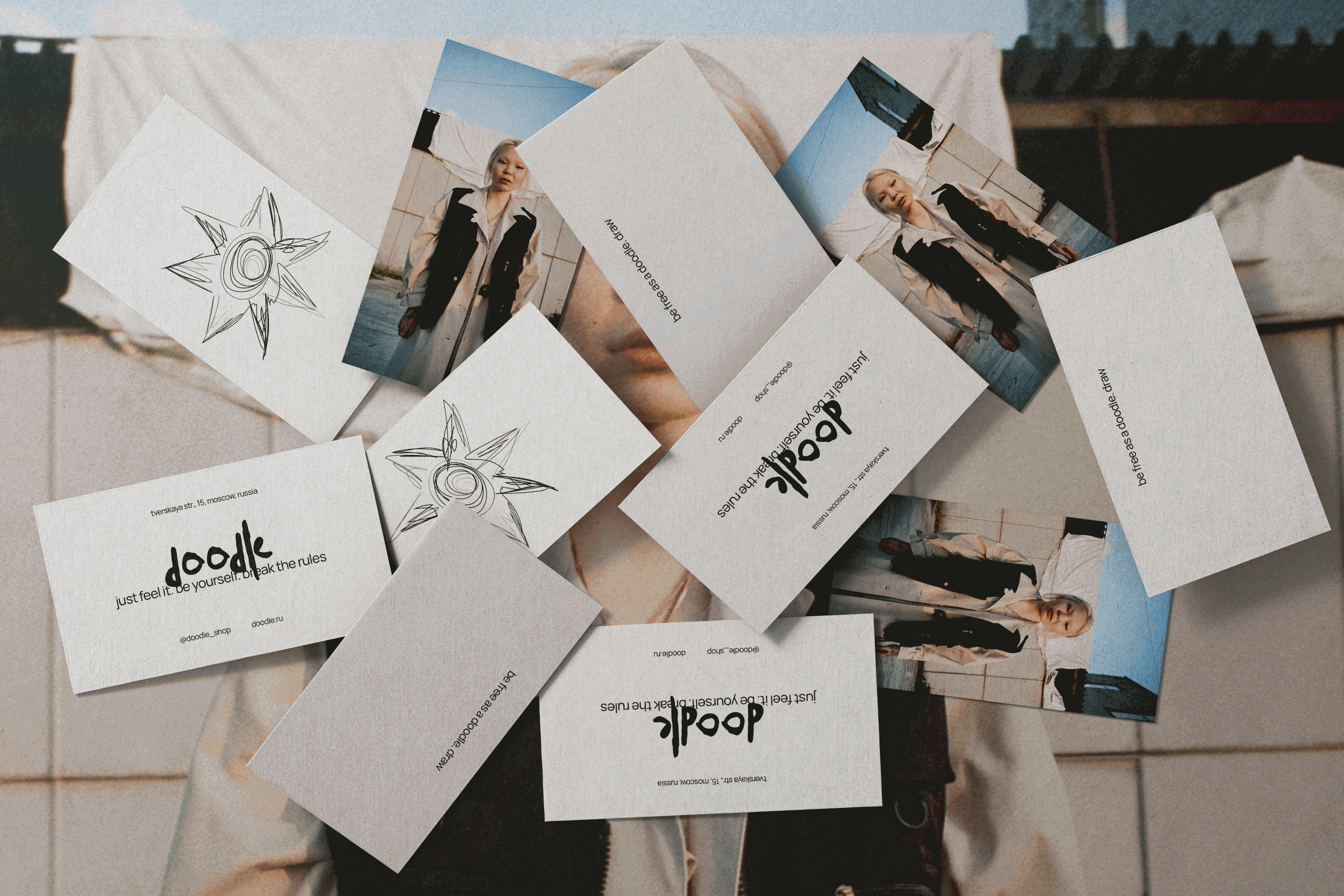 doodle | clothing store branding & packaging — Изображение №6 — Брендинг, Маркетинг на Dprofile