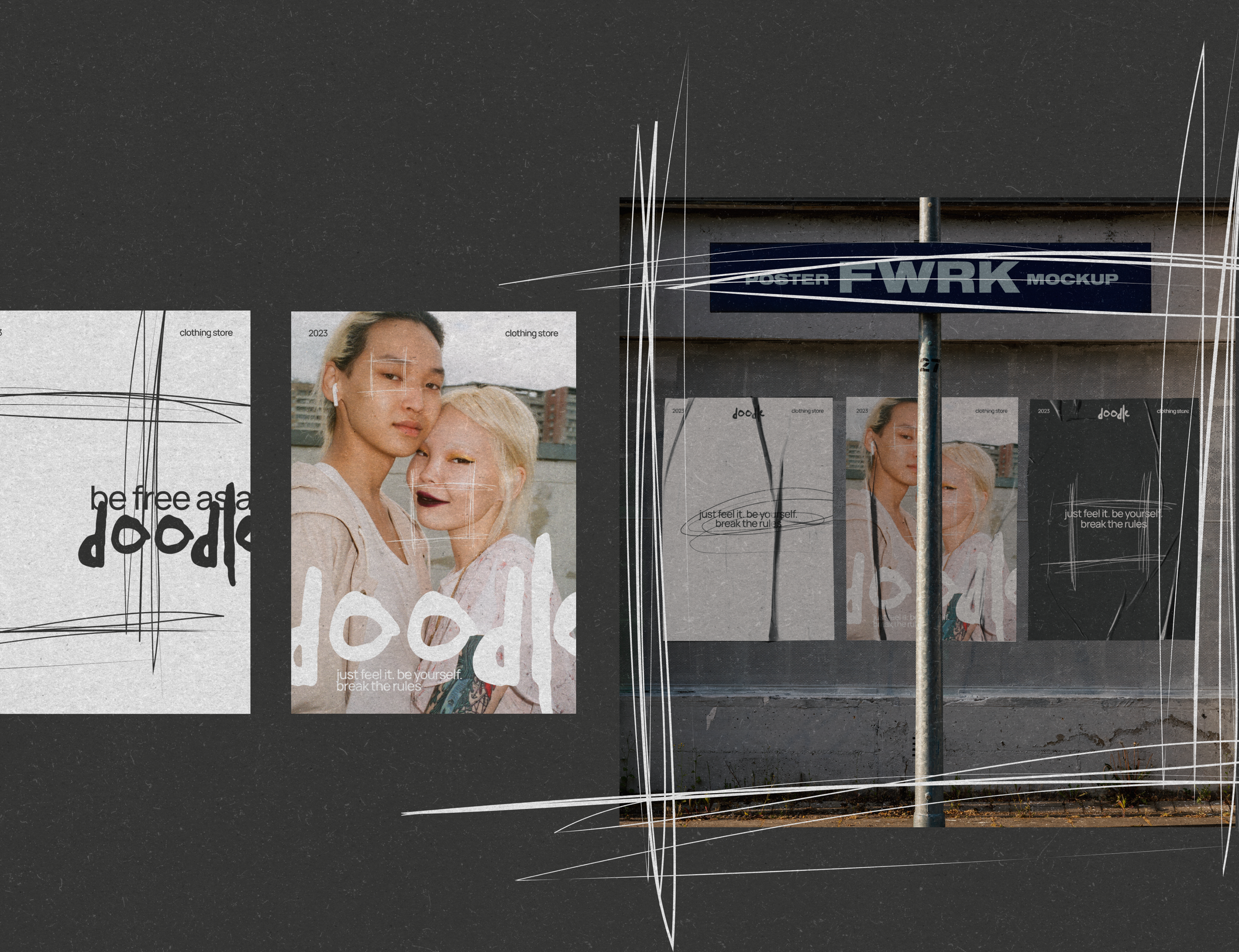 doodle | clothing store branding & packaging — Изображение №18 — Брендинг, Маркетинг на Dprofile