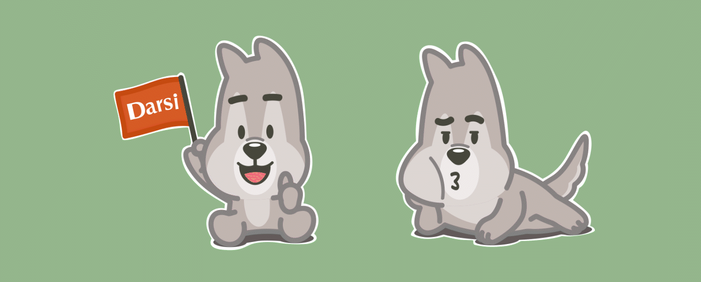 Darsi | Стикерпак для Telegram — Изображение №4 — Иллюстрация, Анимация на Dprofile