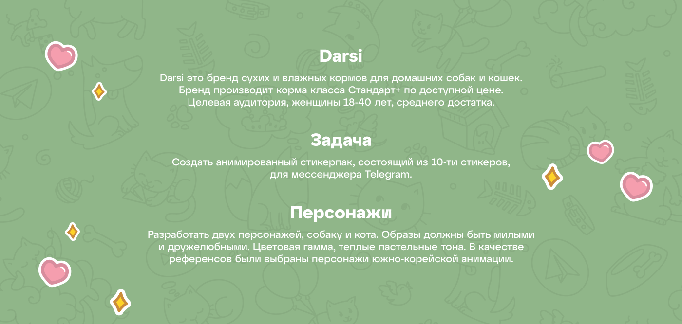 Darsi | Стикерпак для Telegram — Изображение №1 — Иллюстрация, Анимация на Dprofile